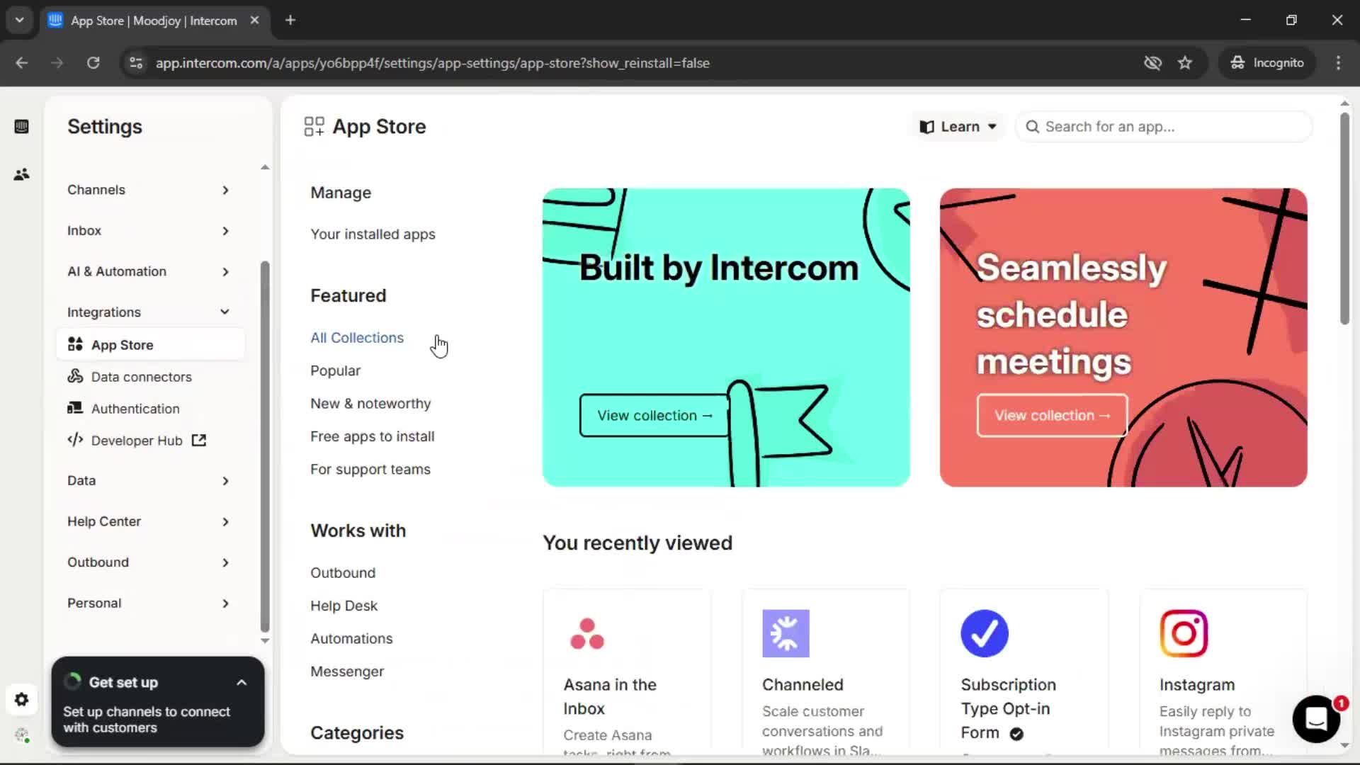 General browsing screenshot