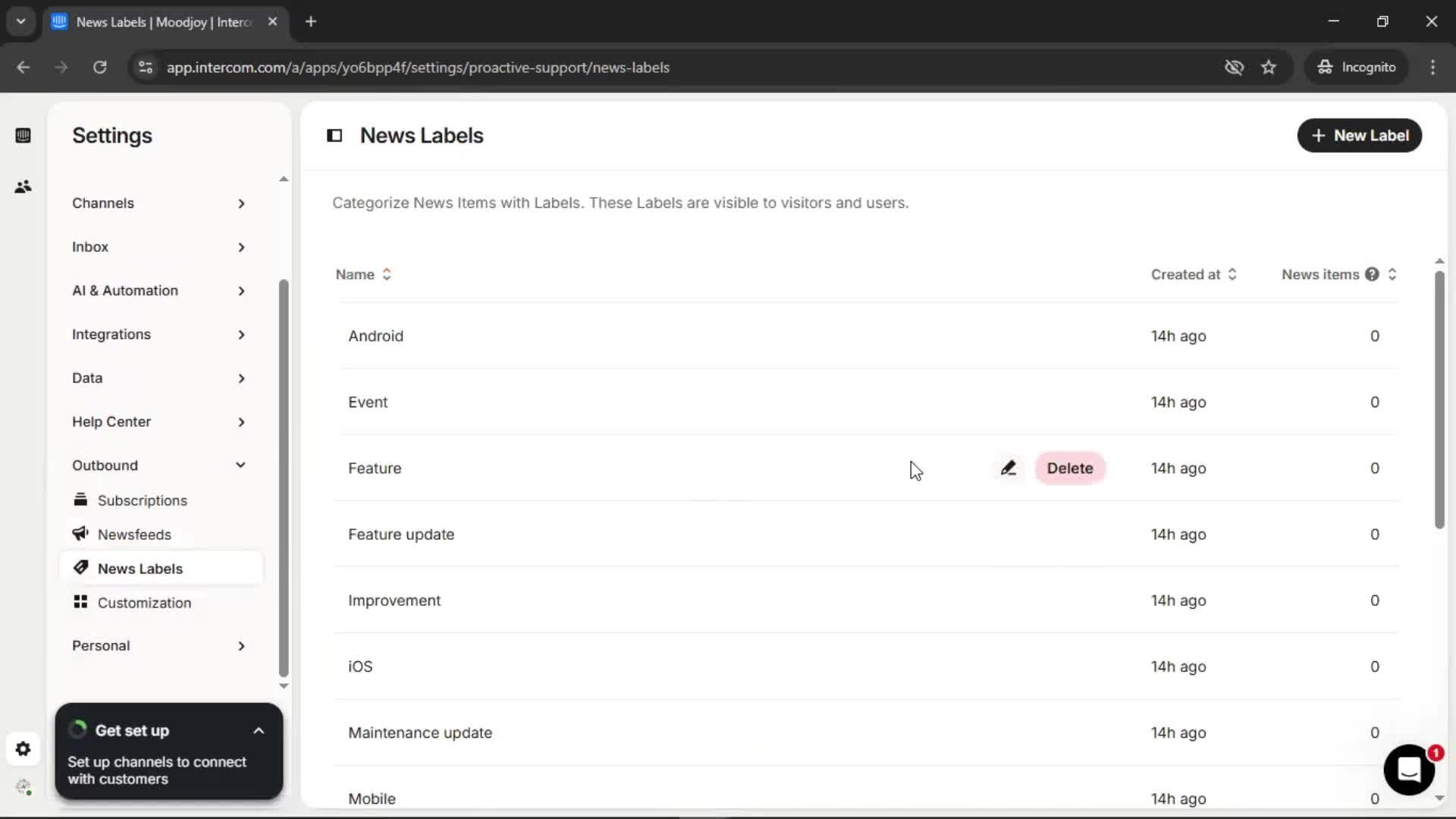 General browsing screenshot