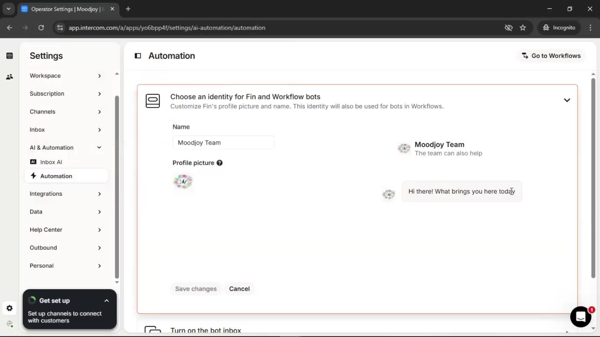 General browsing screenshot