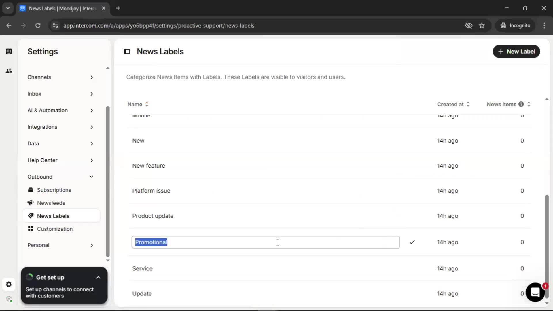 General browsing screenshot