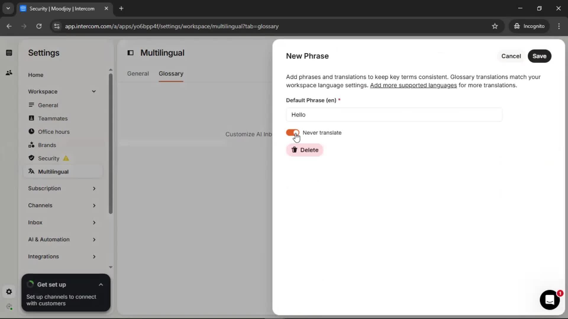 General browsing screenshot