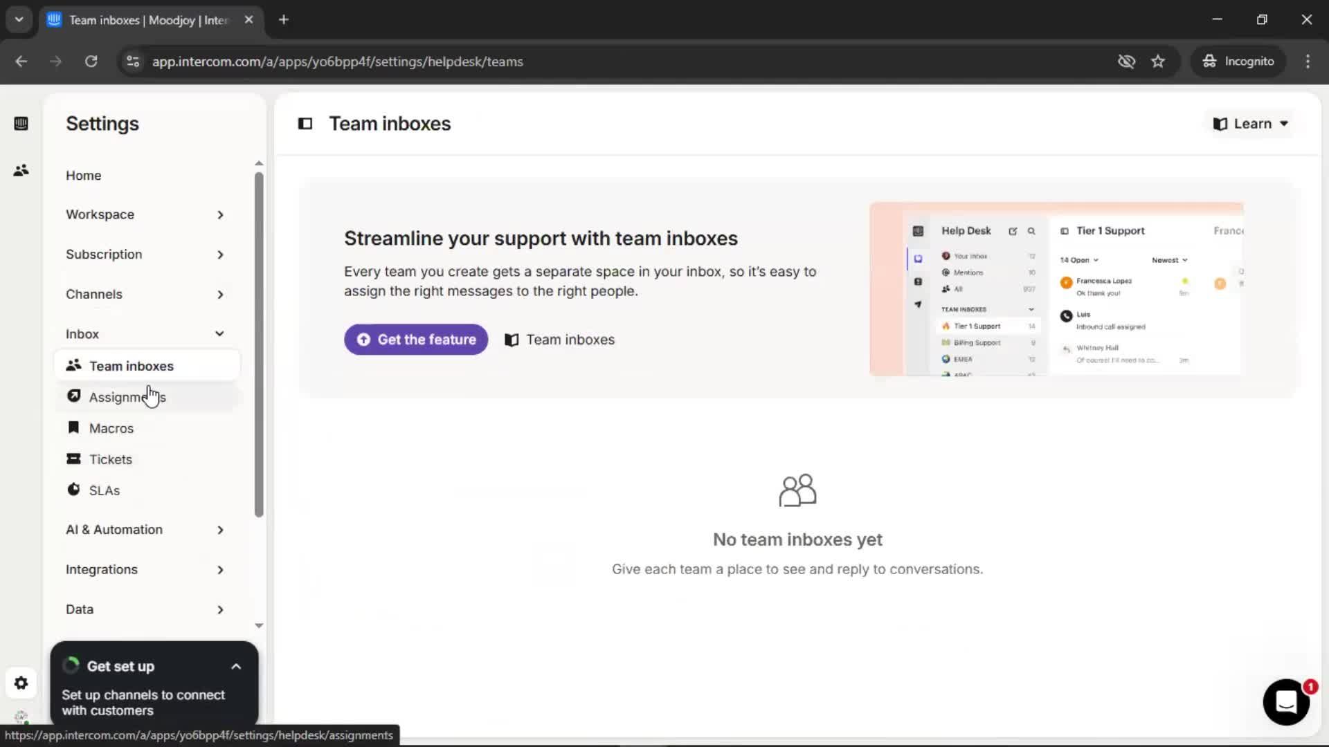 General browsing screenshot