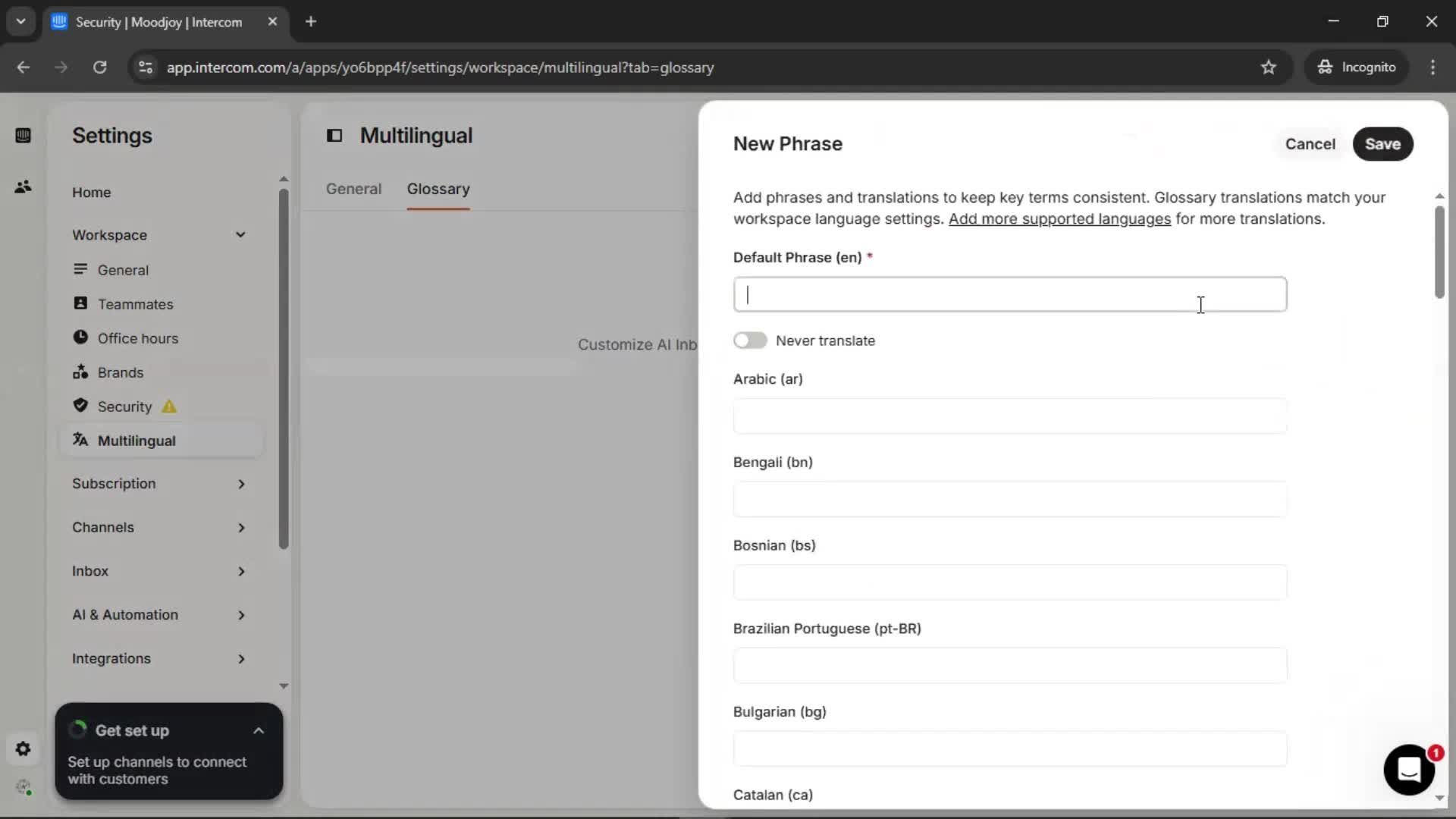 General browsing screenshot