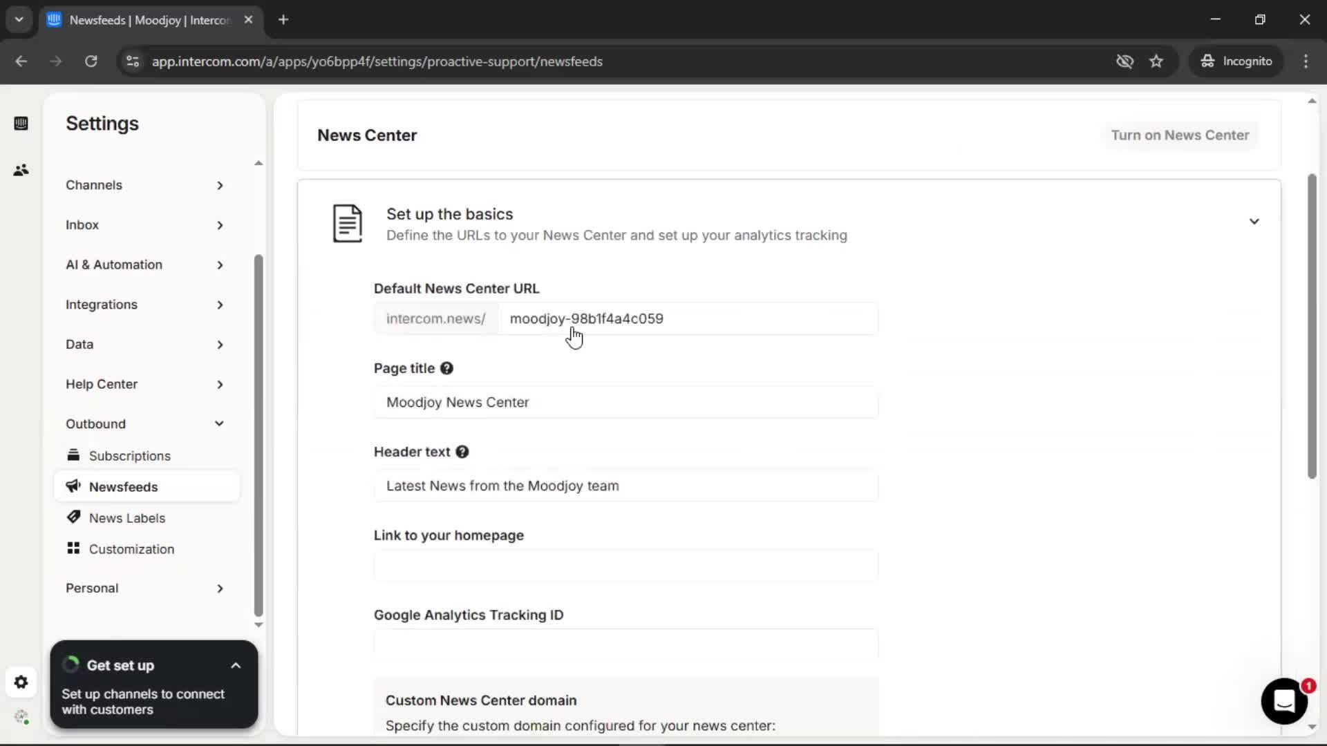 General browsing screenshot