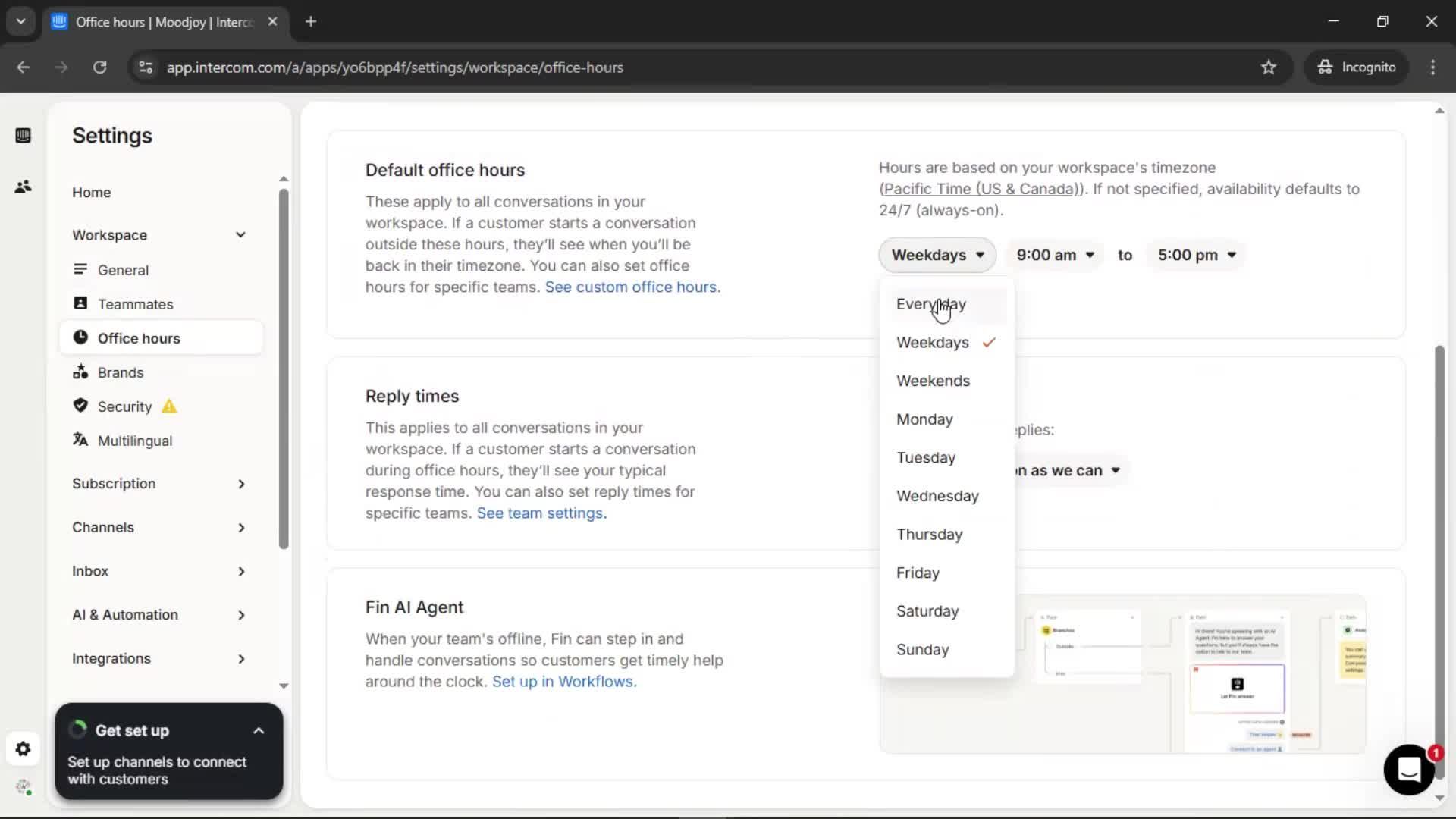 General browsing screenshot