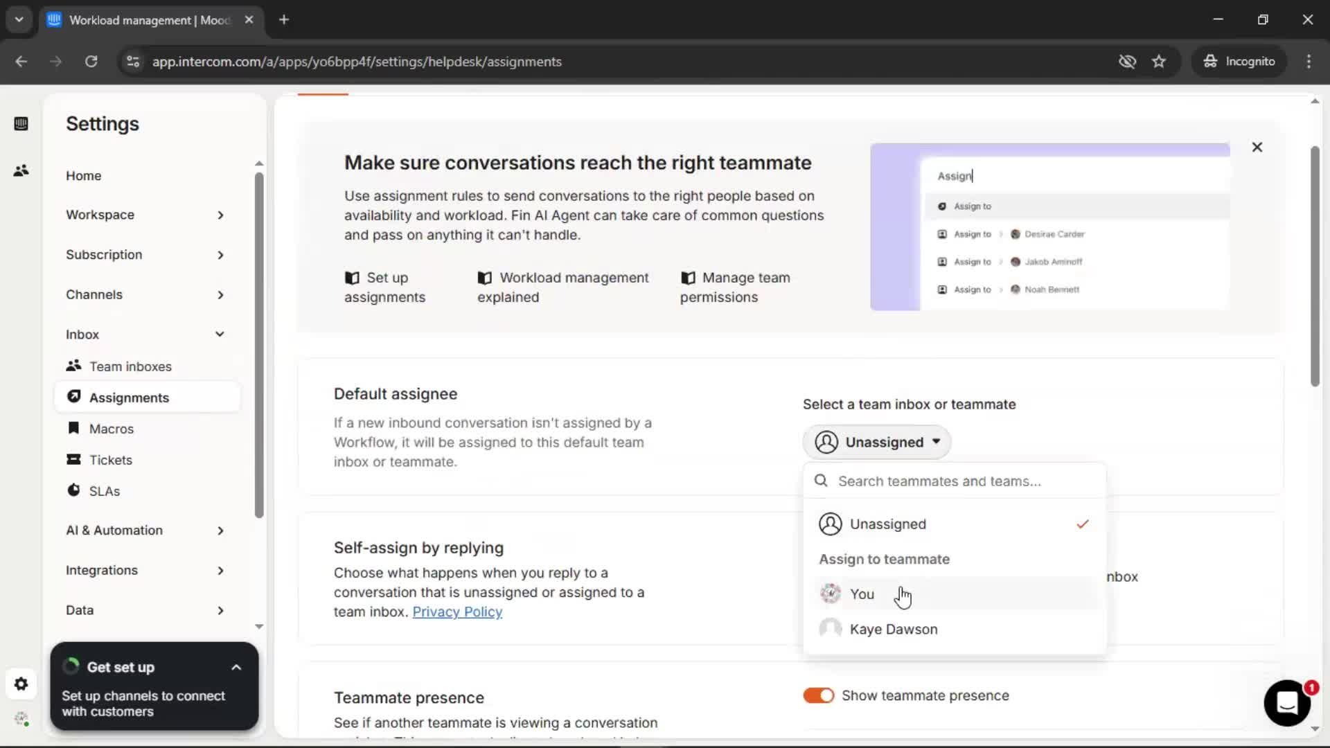 General browsing screenshot