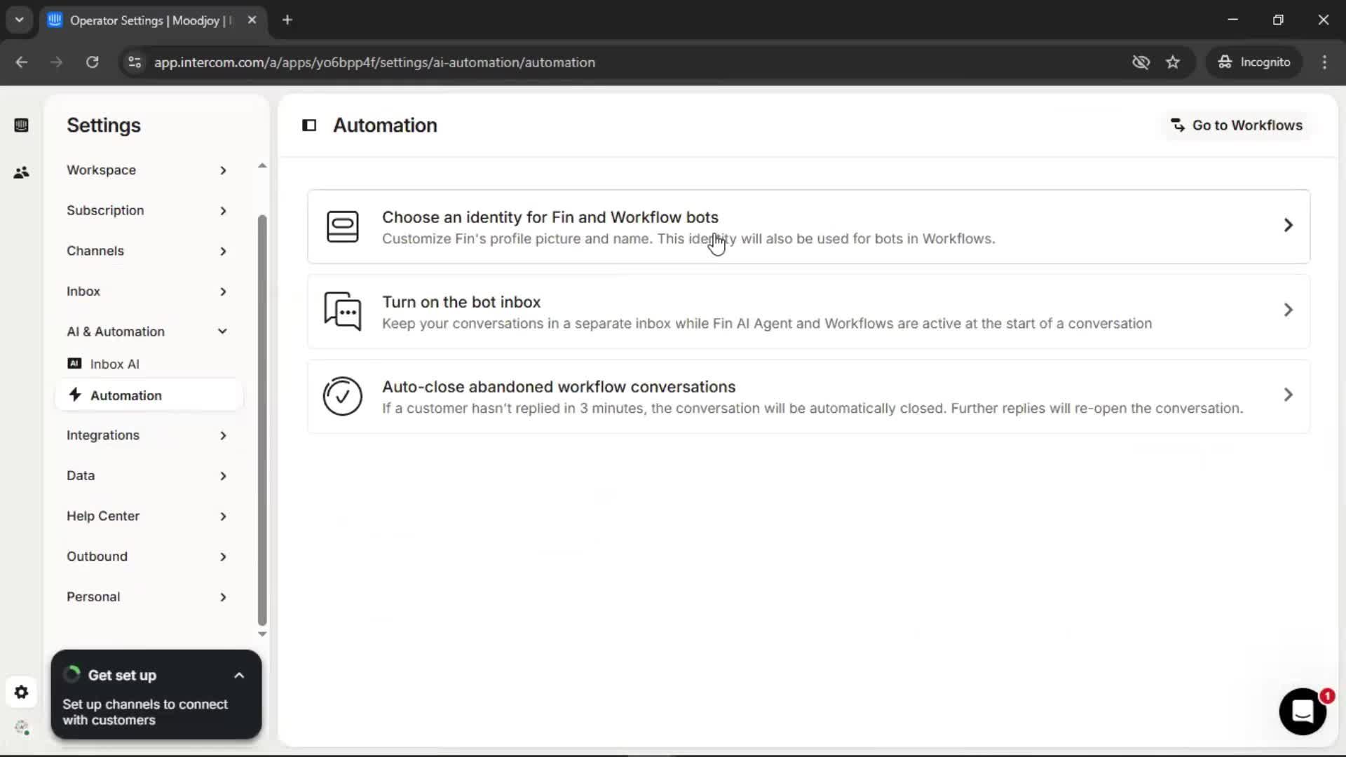 General browsing screenshot