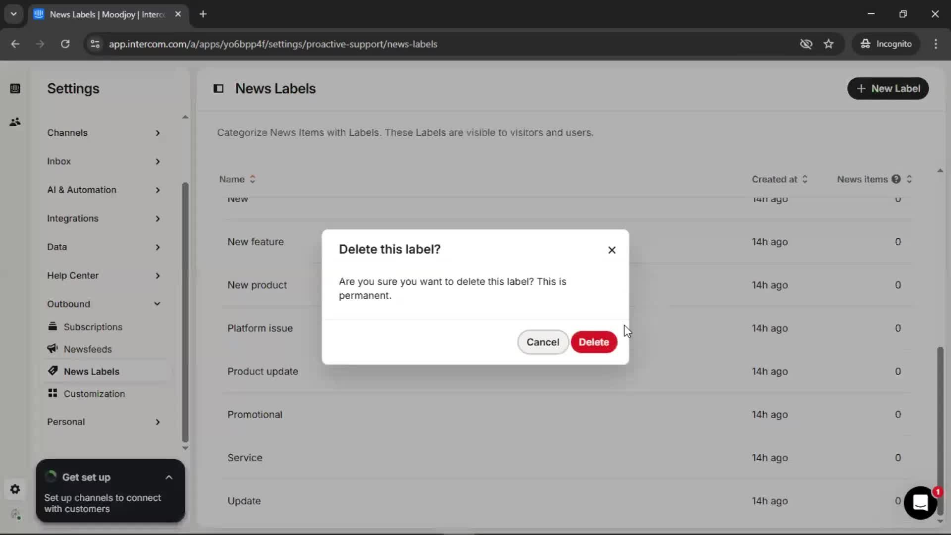 General browsing screenshot
