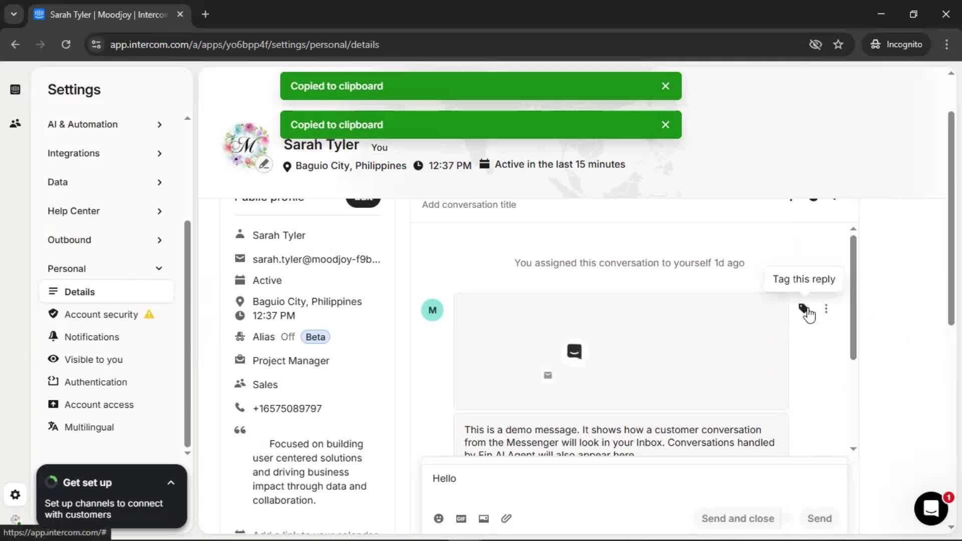 General browsing screenshot