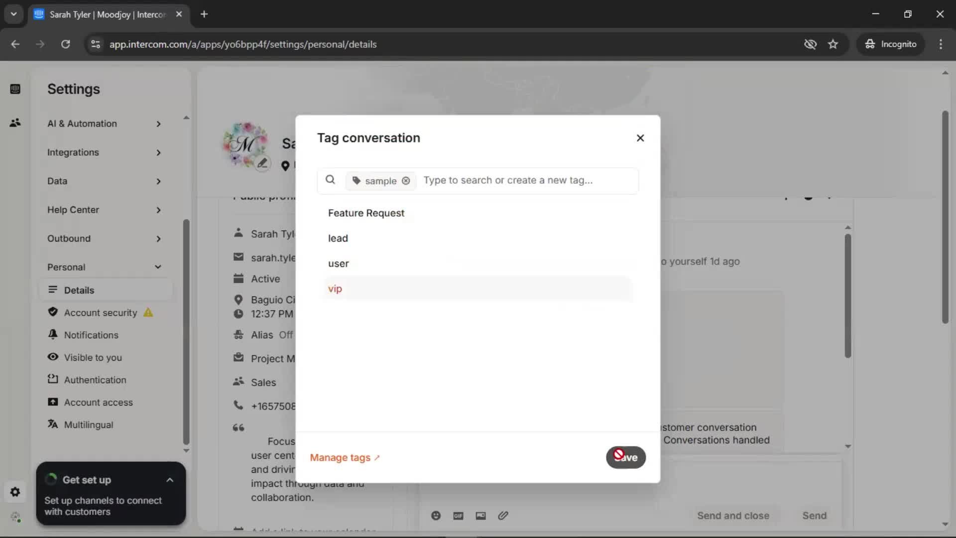 General browsing screenshot