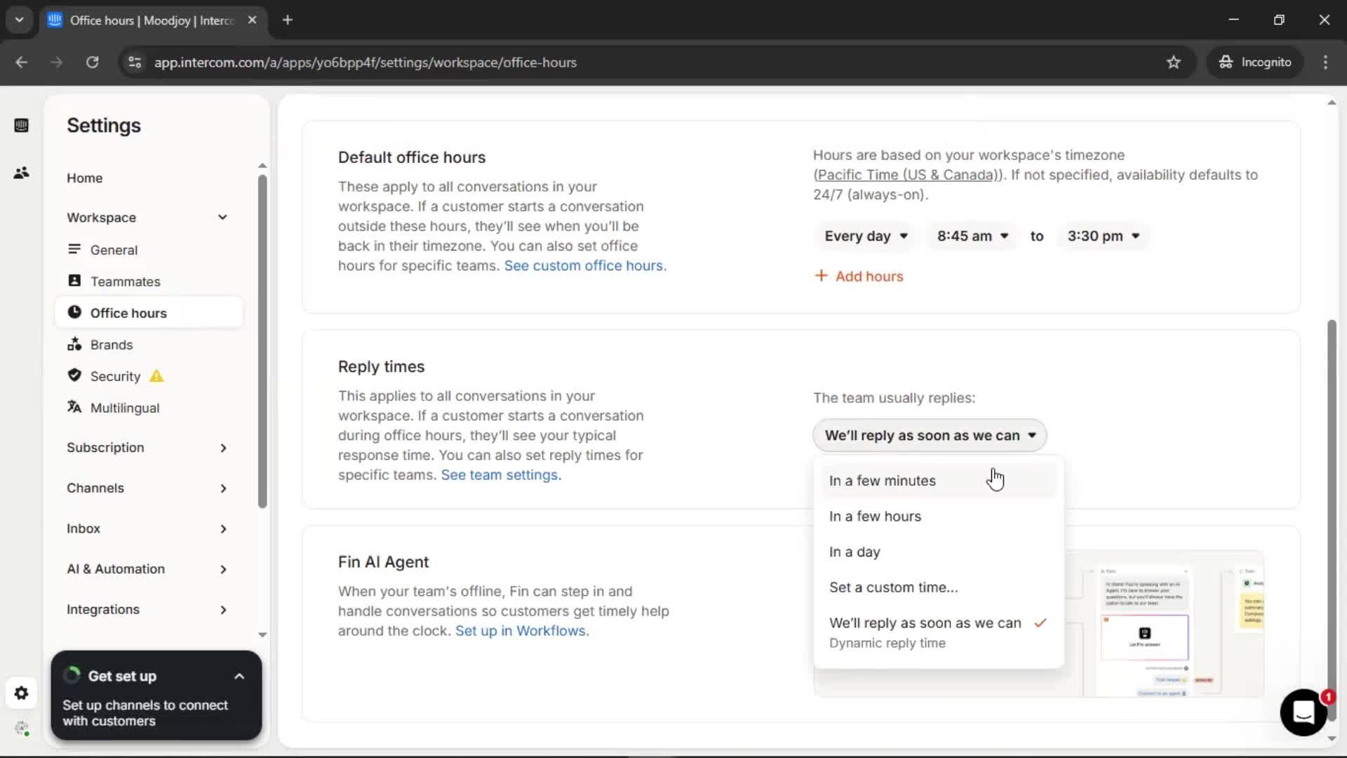 General browsing screenshot