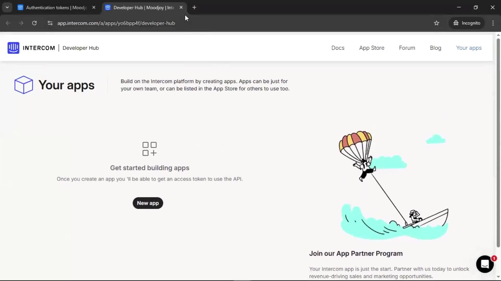 General browsing screenshot