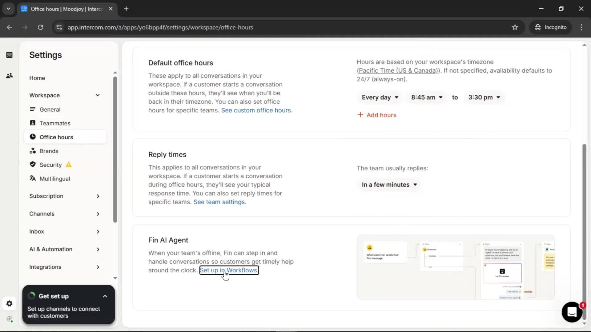 General browsing screenshot