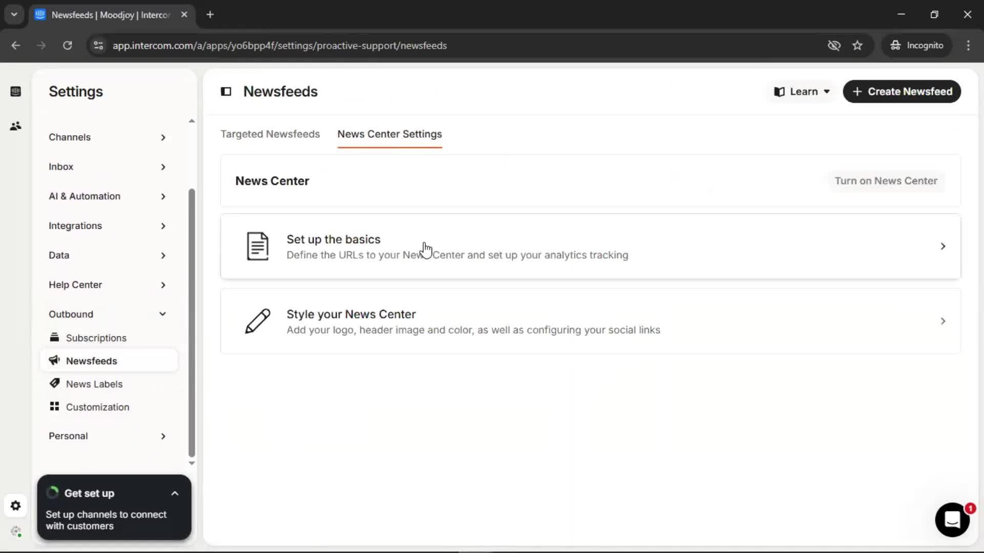 General browsing screenshot
