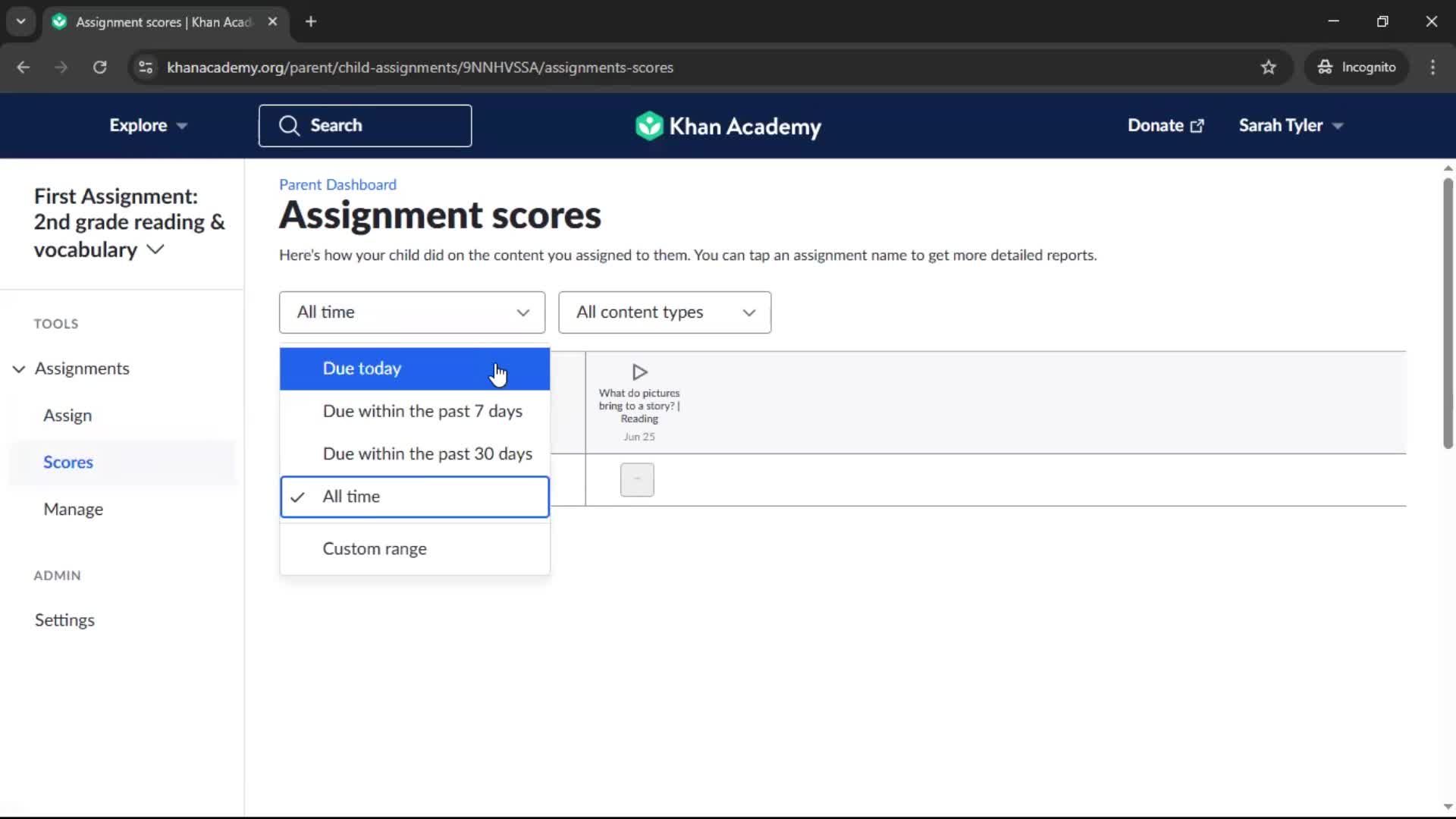 General browsing screenshot
