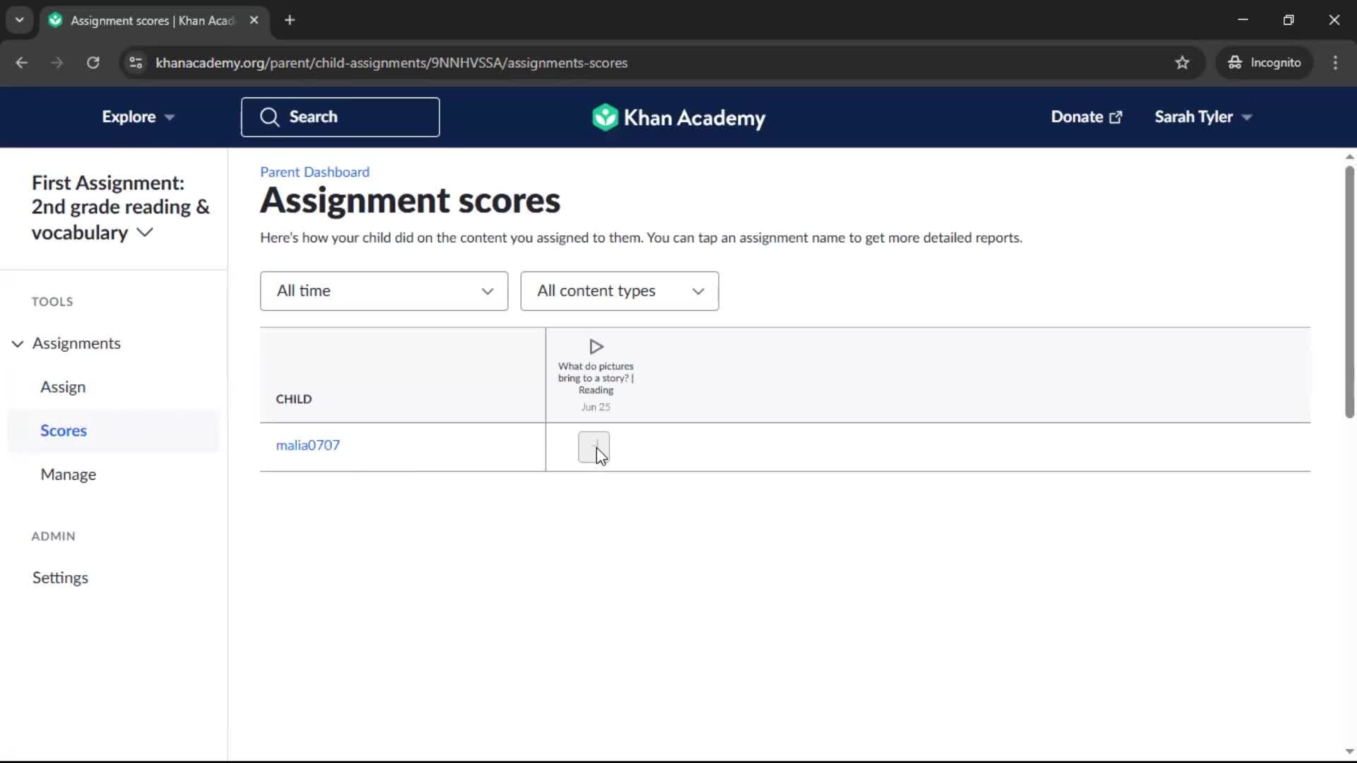 General browsing screenshot