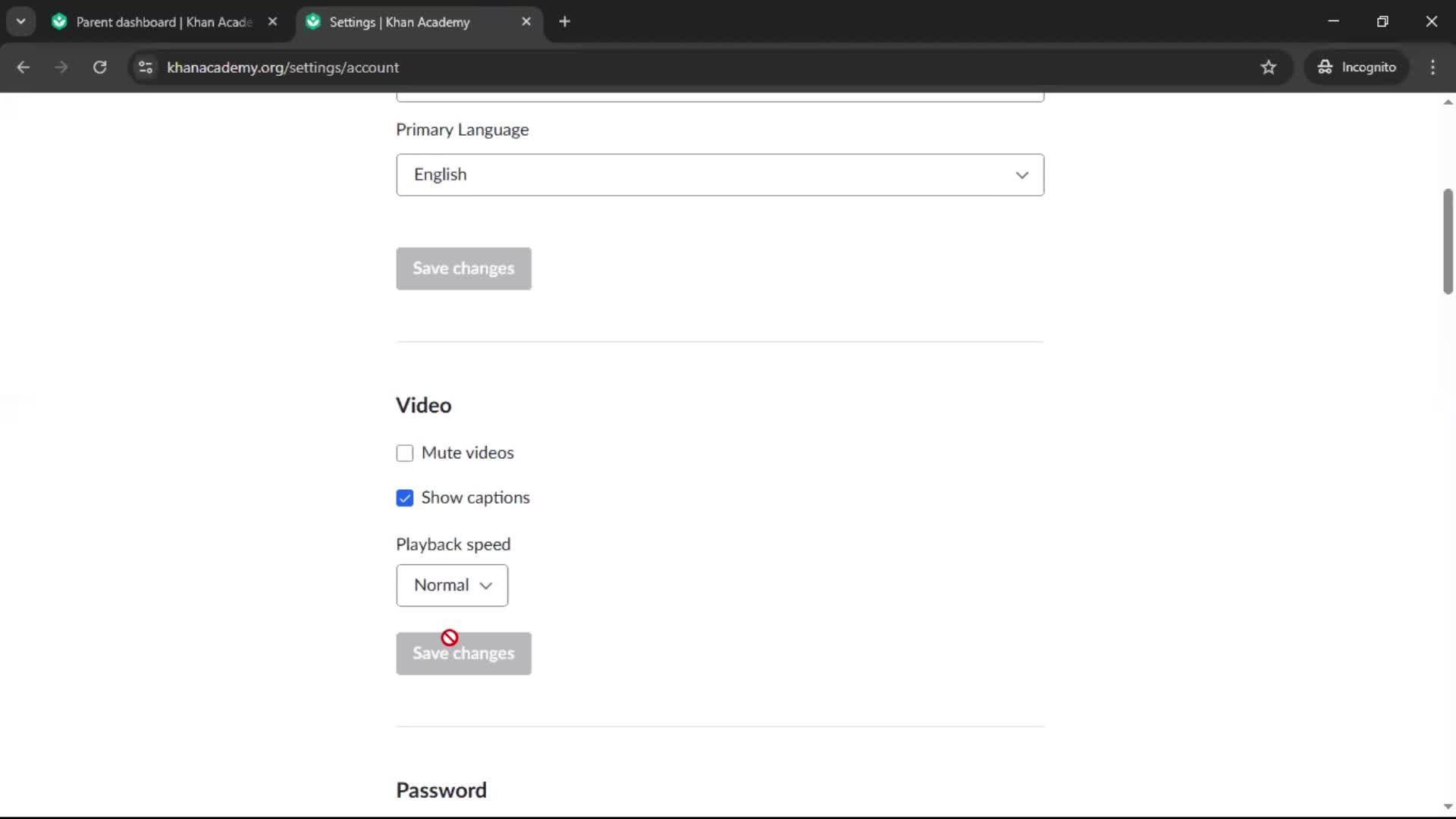 General browsing screenshot