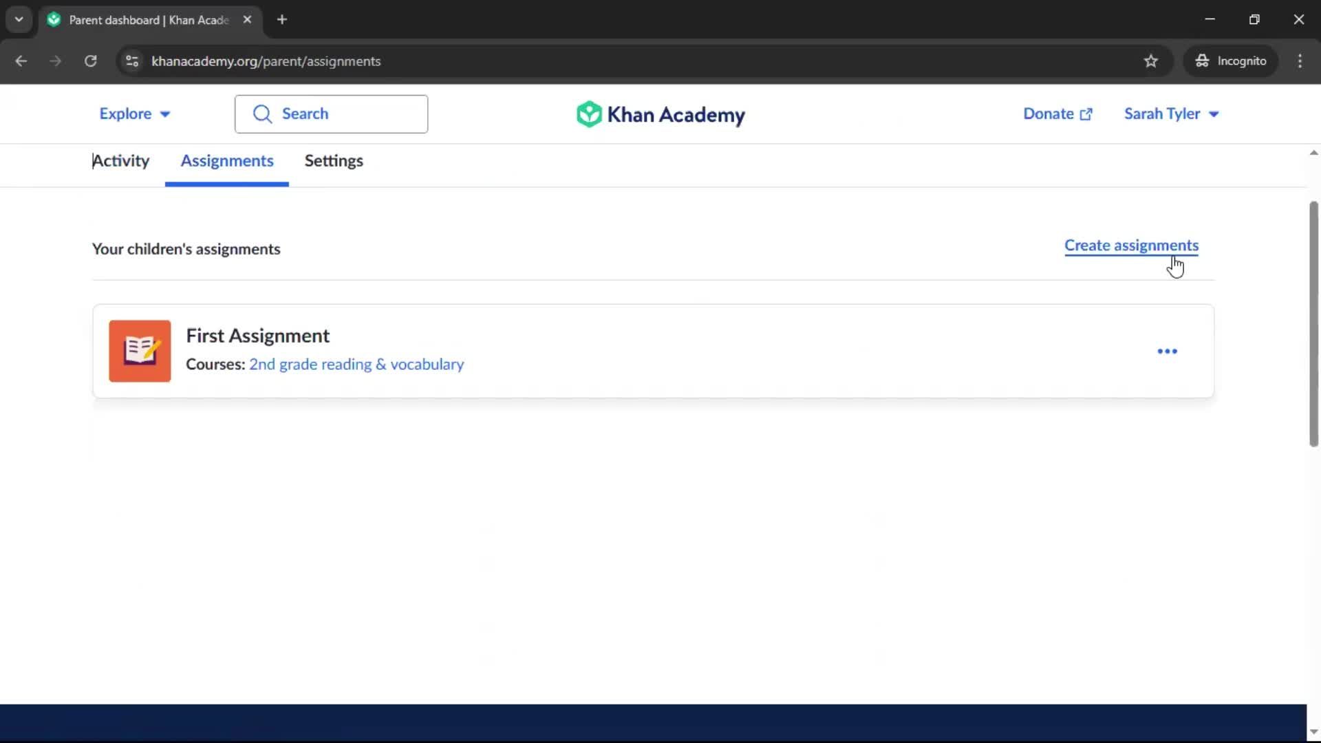 General browsing screenshot