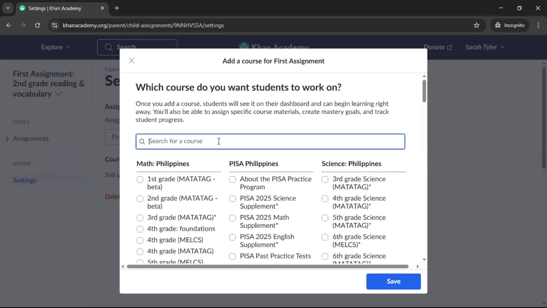 General browsing screenshot