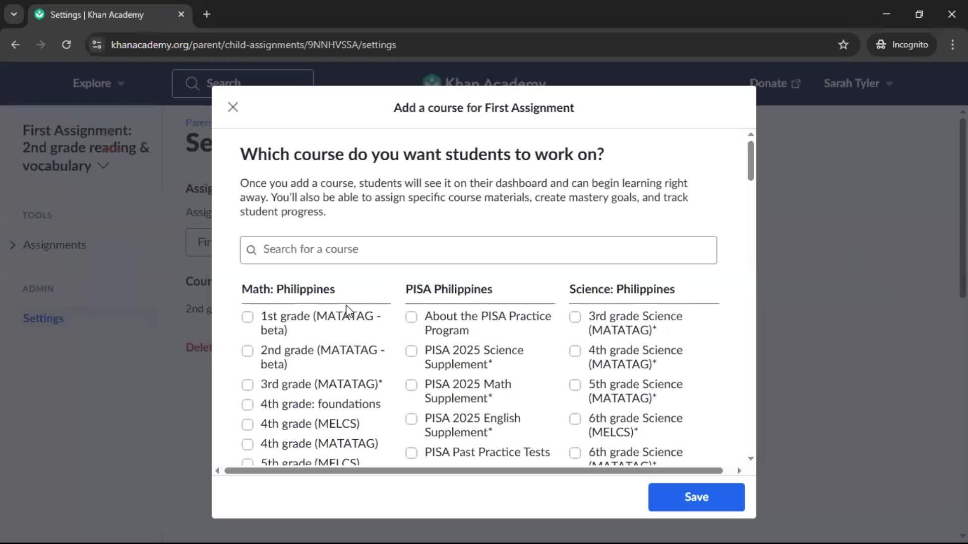 General browsing screenshot