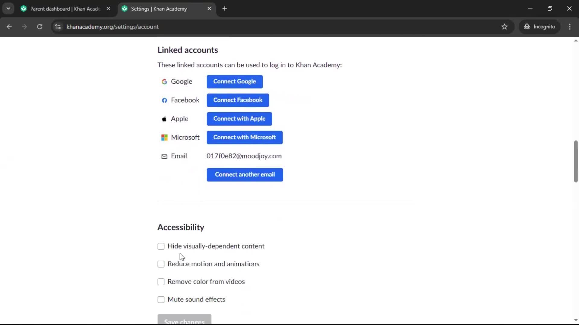 General browsing screenshot