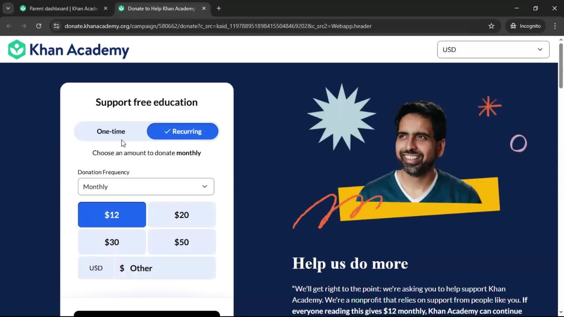 General browsing screenshot