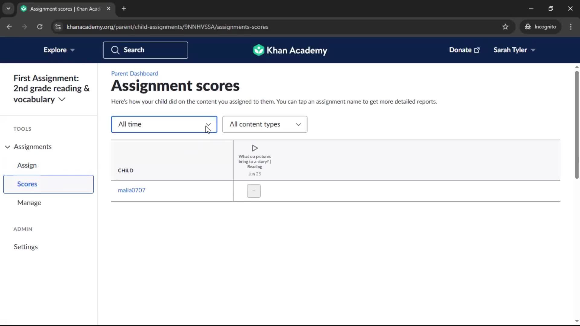 General browsing screenshot