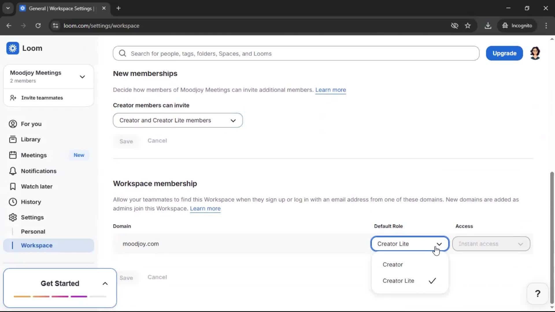 General browsing screenshot