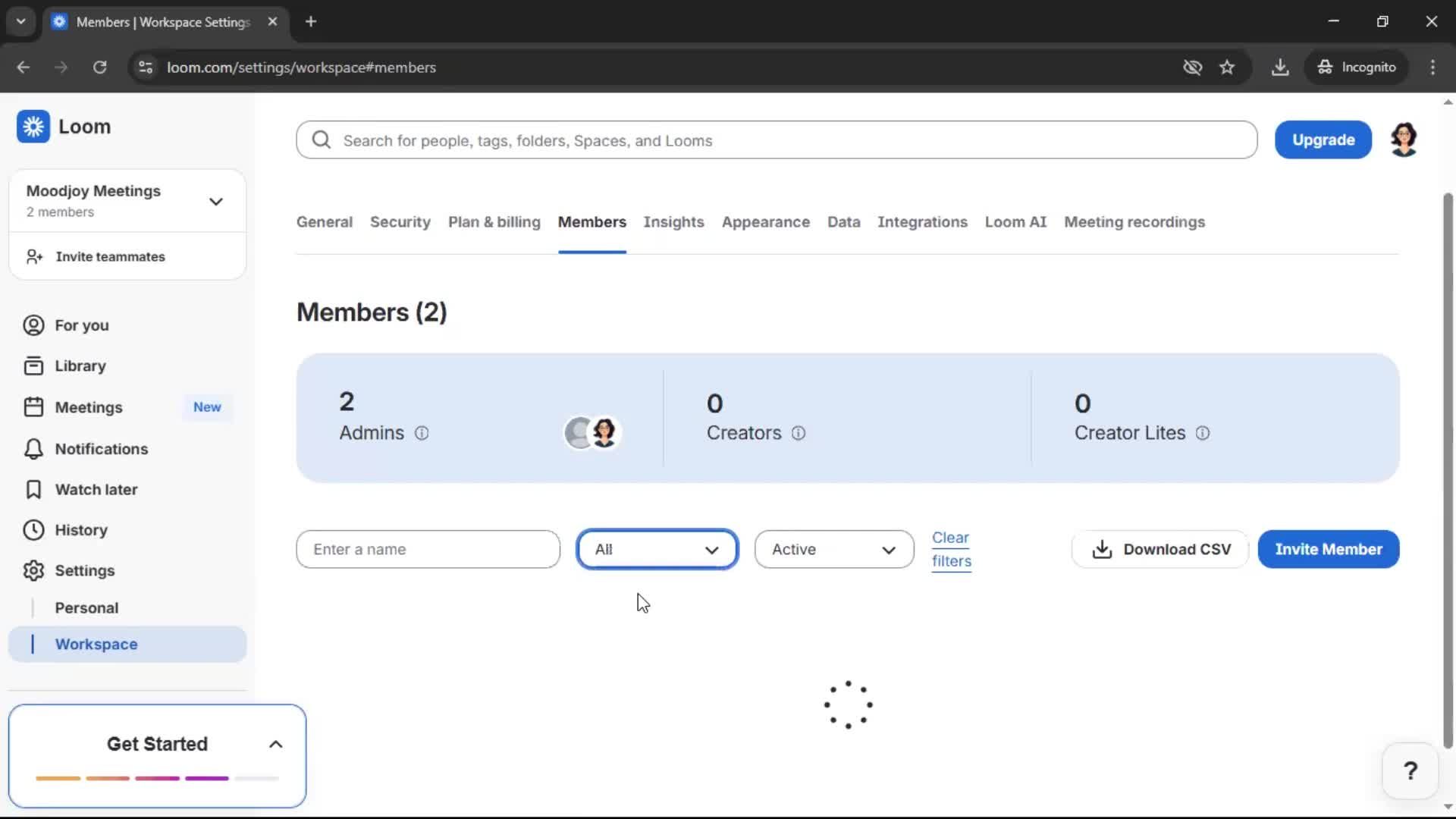 General browsing screenshot