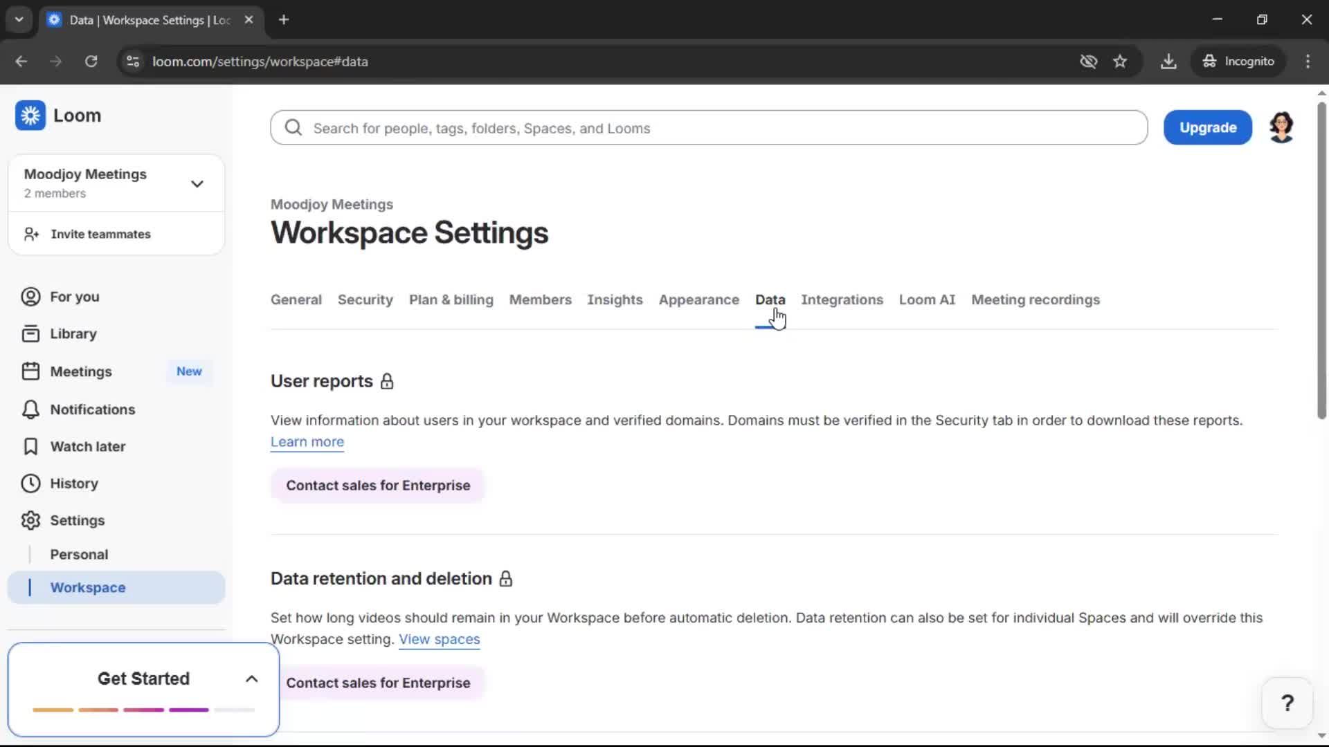 General browsing screenshot
