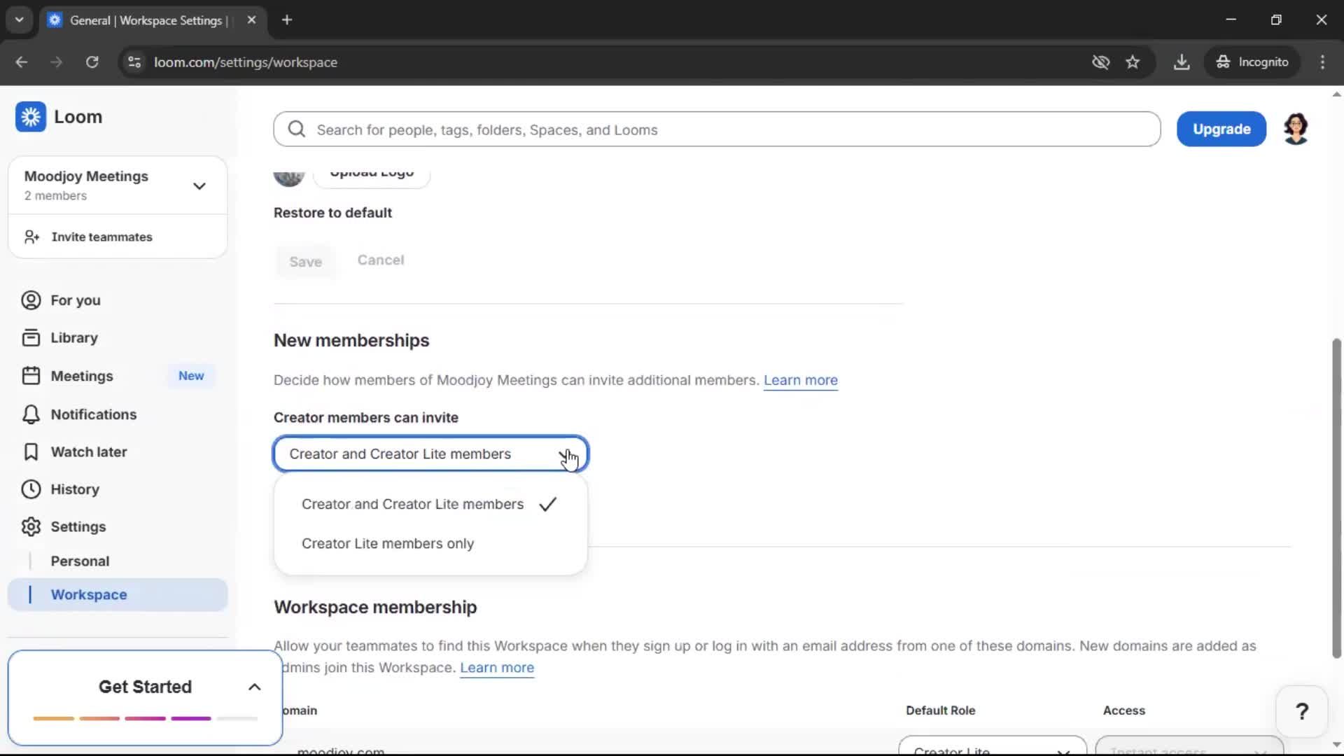 General browsing screenshot