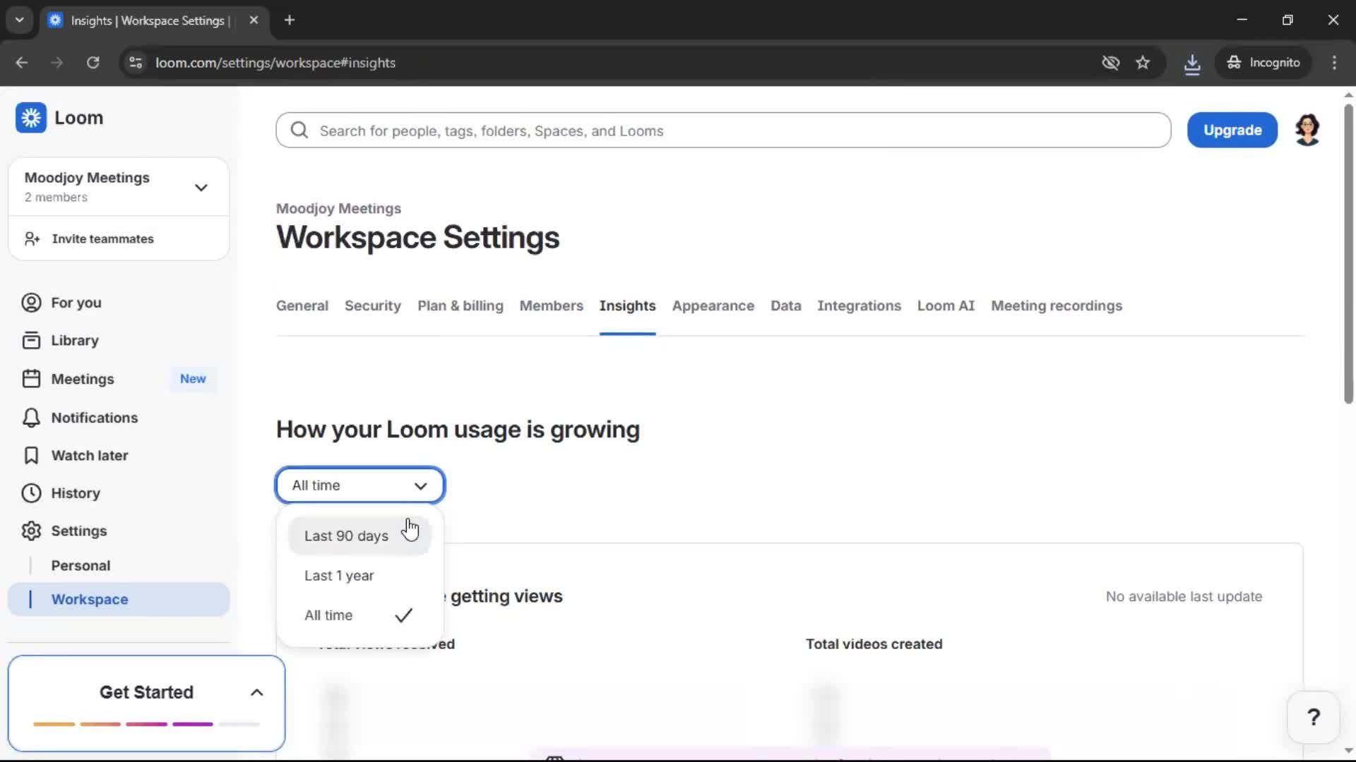 General browsing screenshot