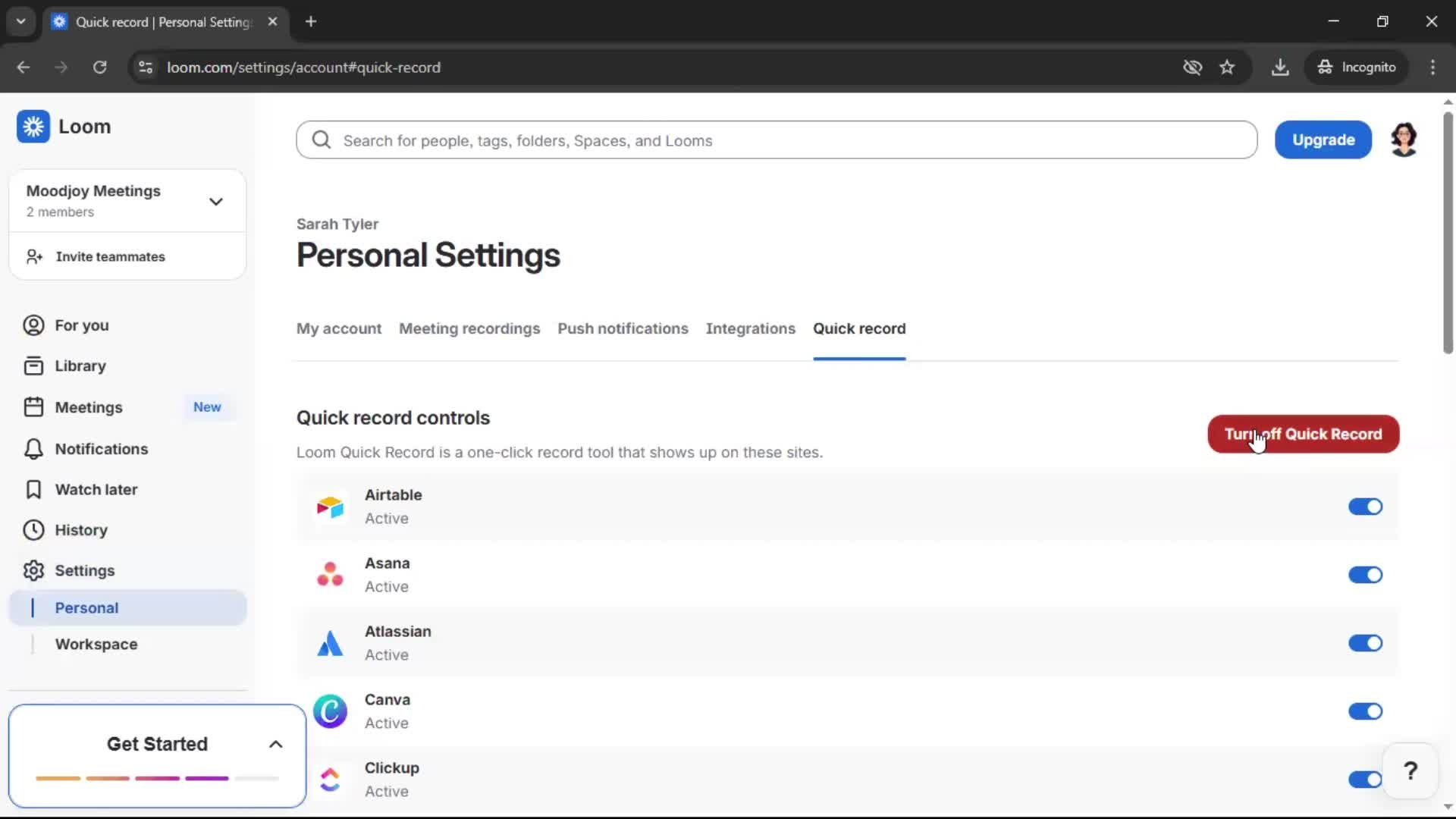 General browsing screenshot