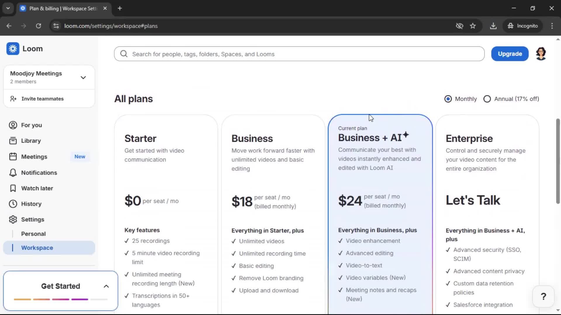 General browsing screenshot