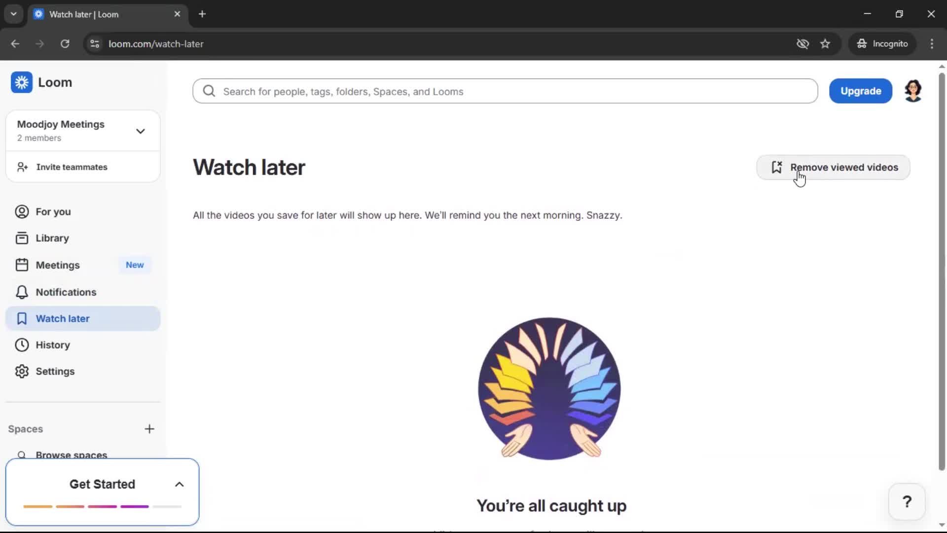 General browsing screenshot