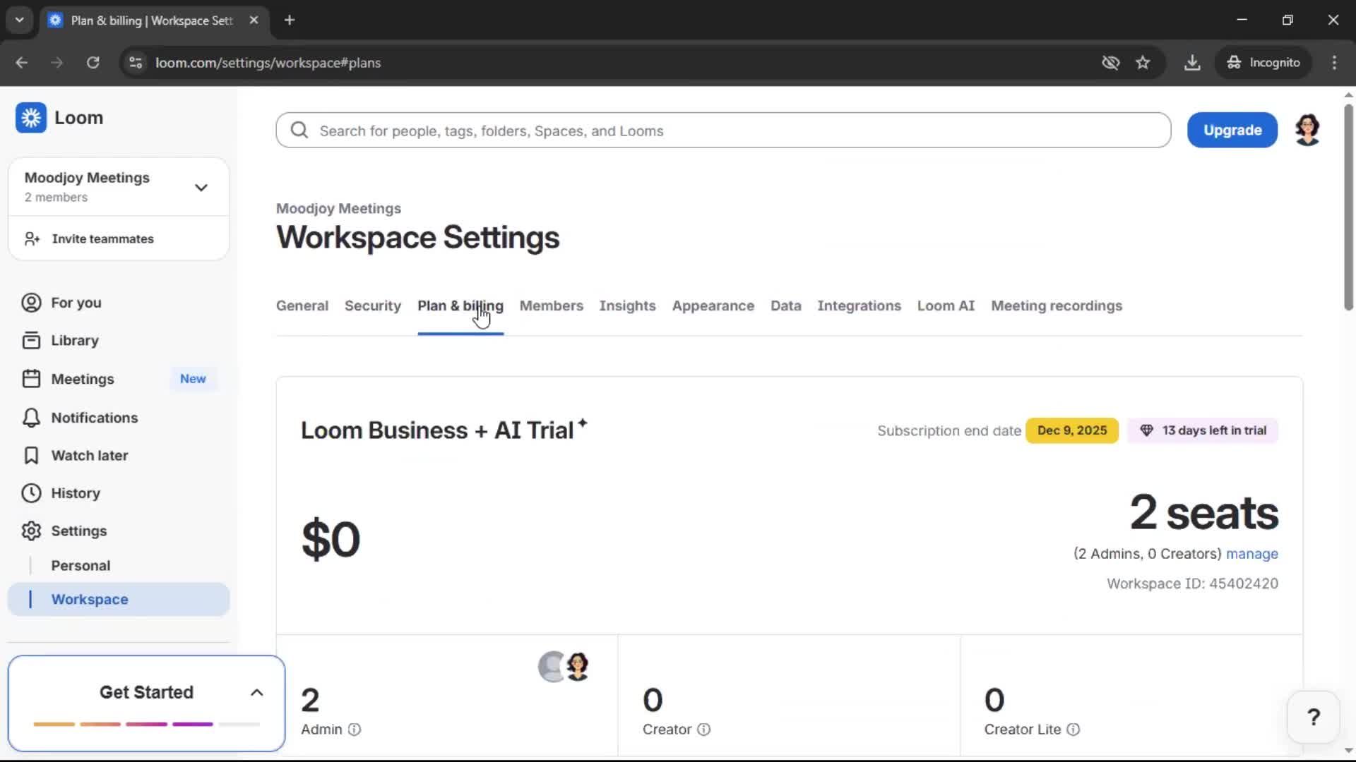 General browsing screenshot