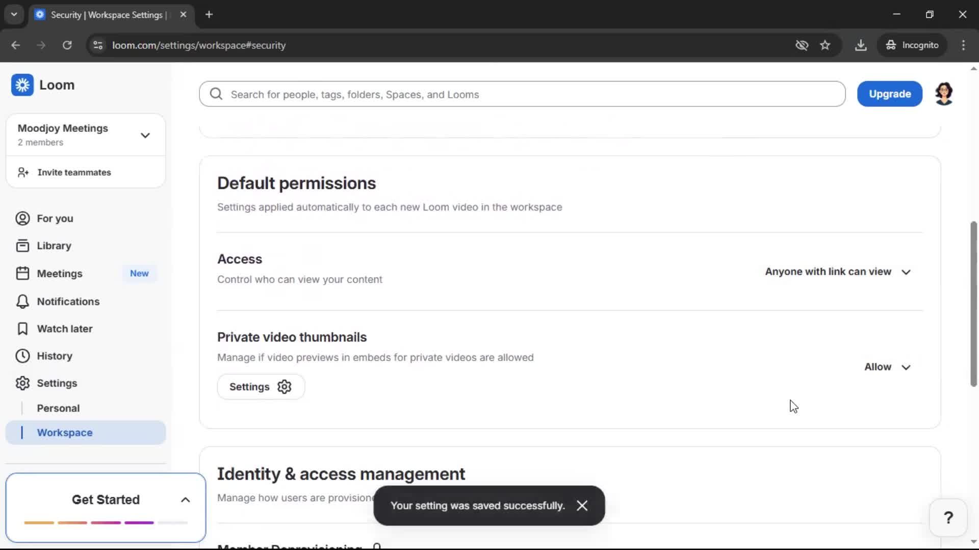 General browsing screenshot