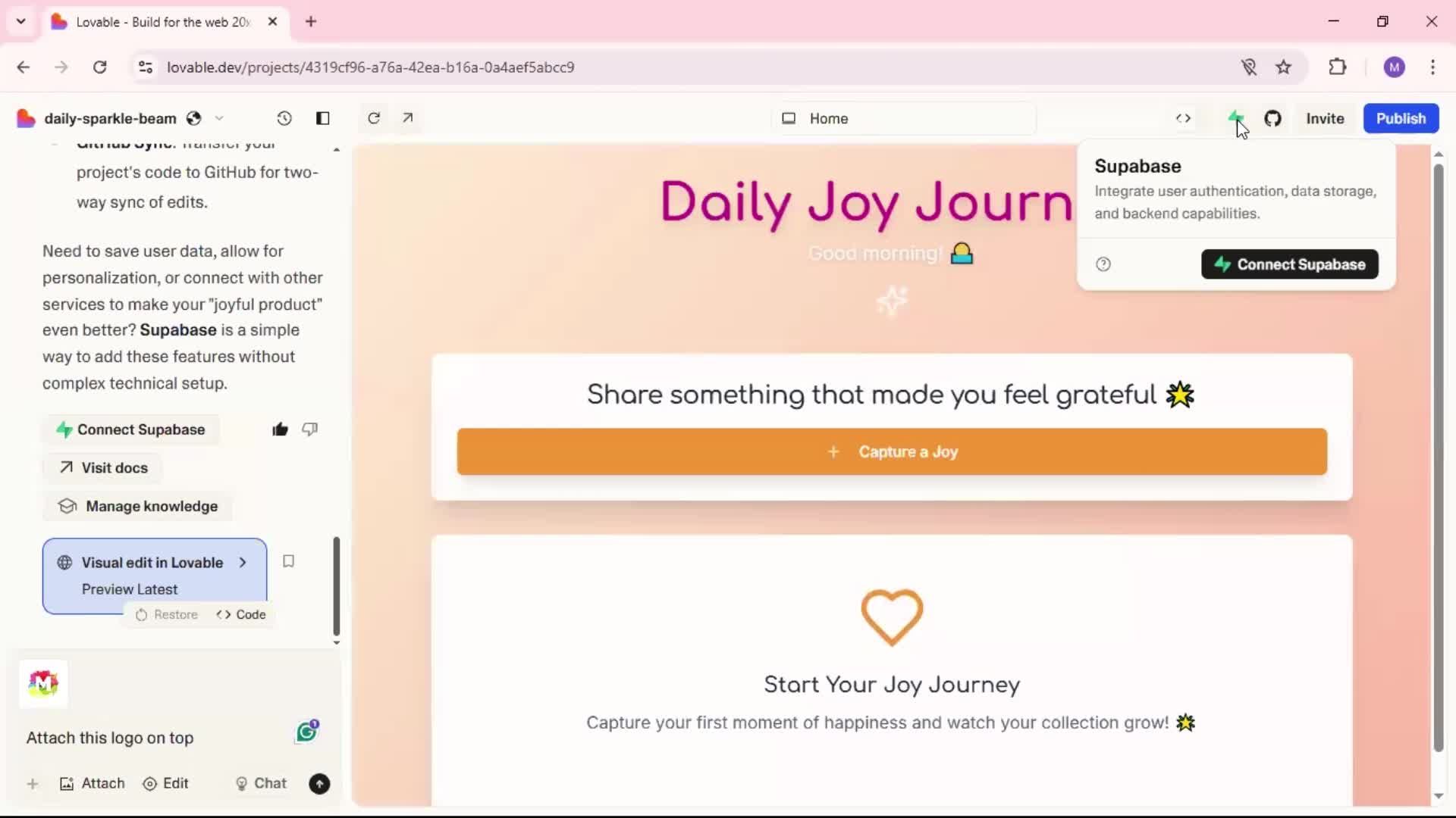 General browsing screenshot