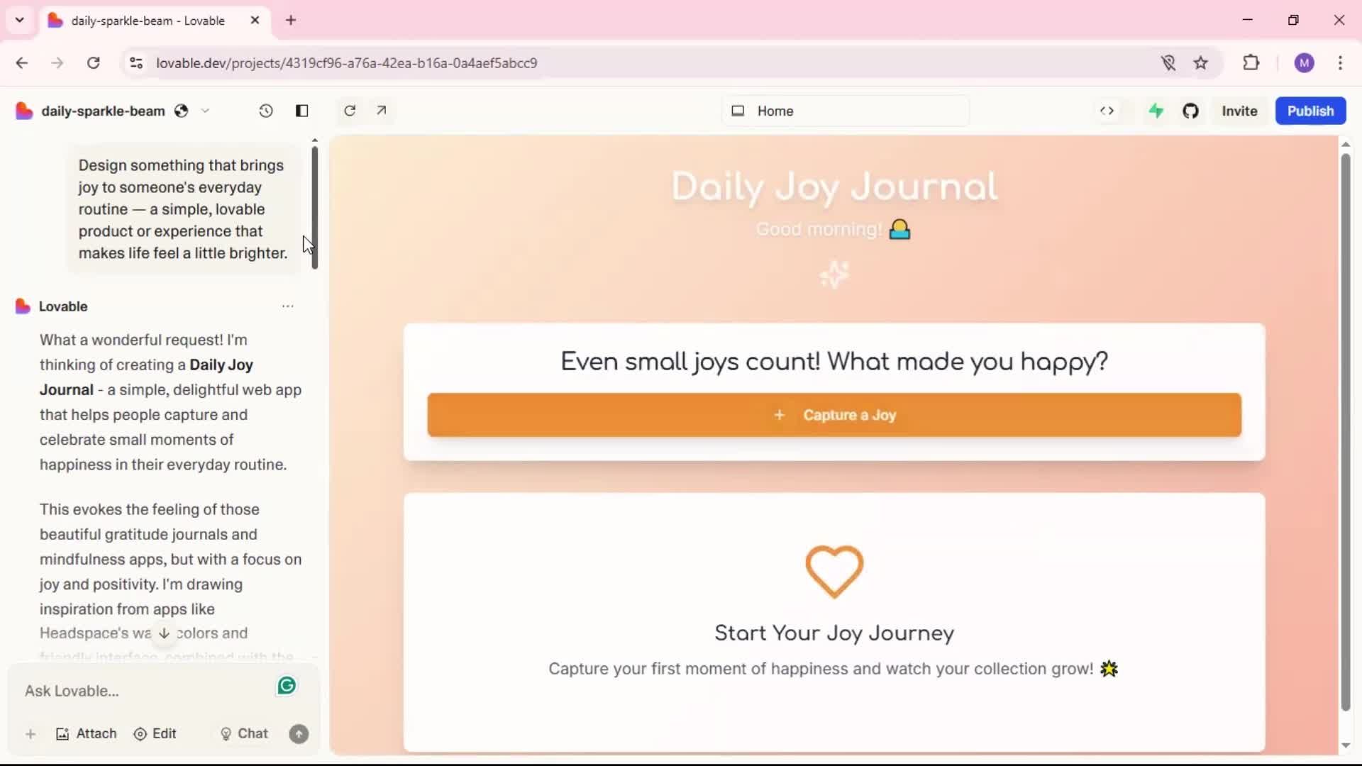 General browsing screenshot