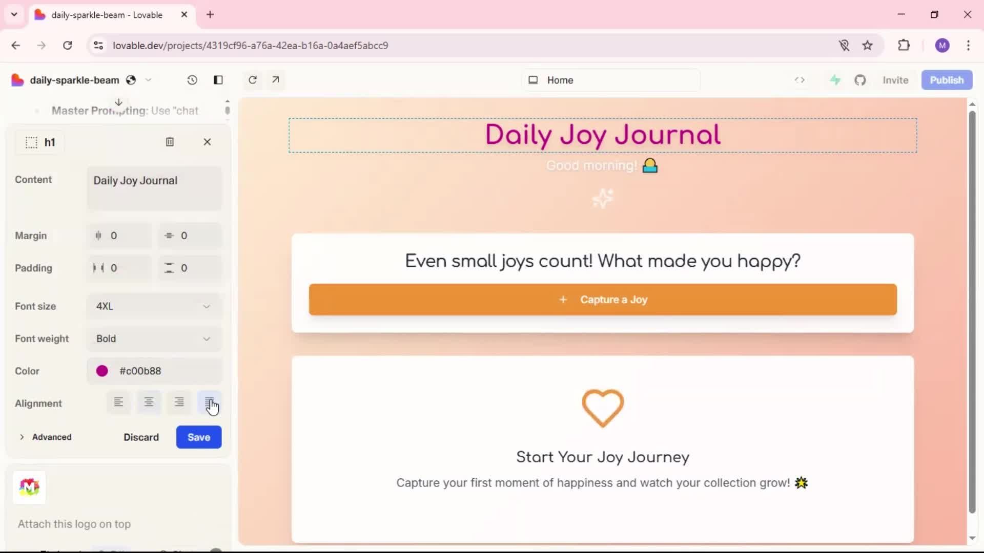 General browsing screenshot
