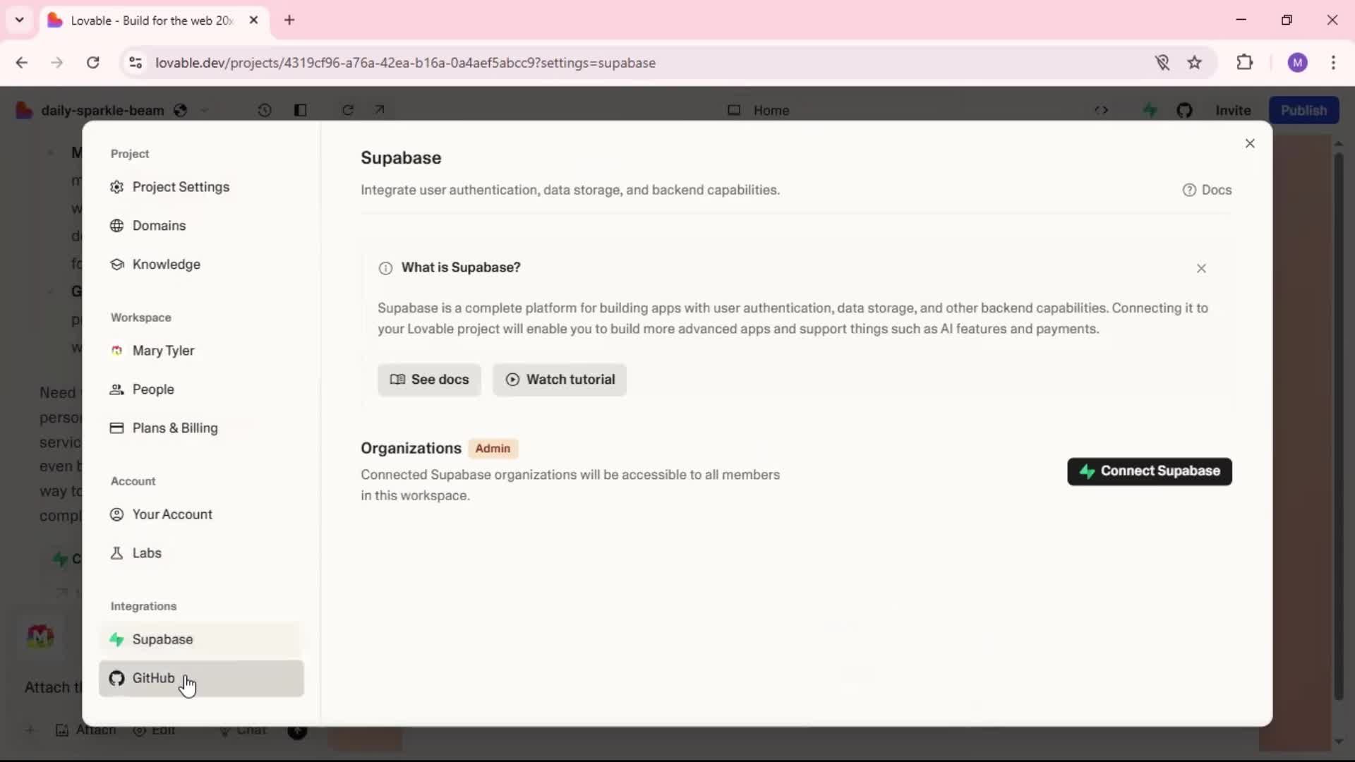 General browsing screenshot
