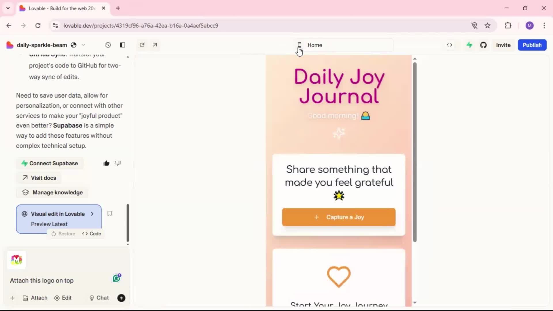 General browsing screenshot
