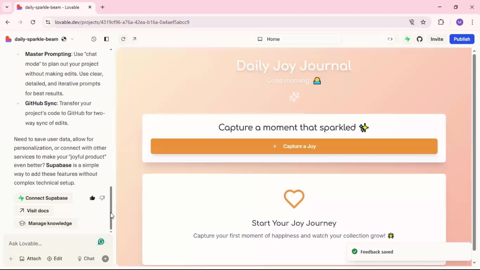 General browsing screenshot