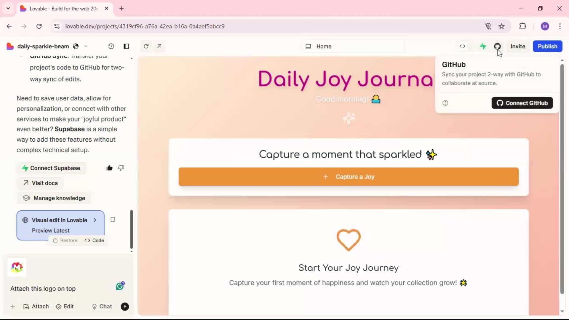 General browsing screenshot