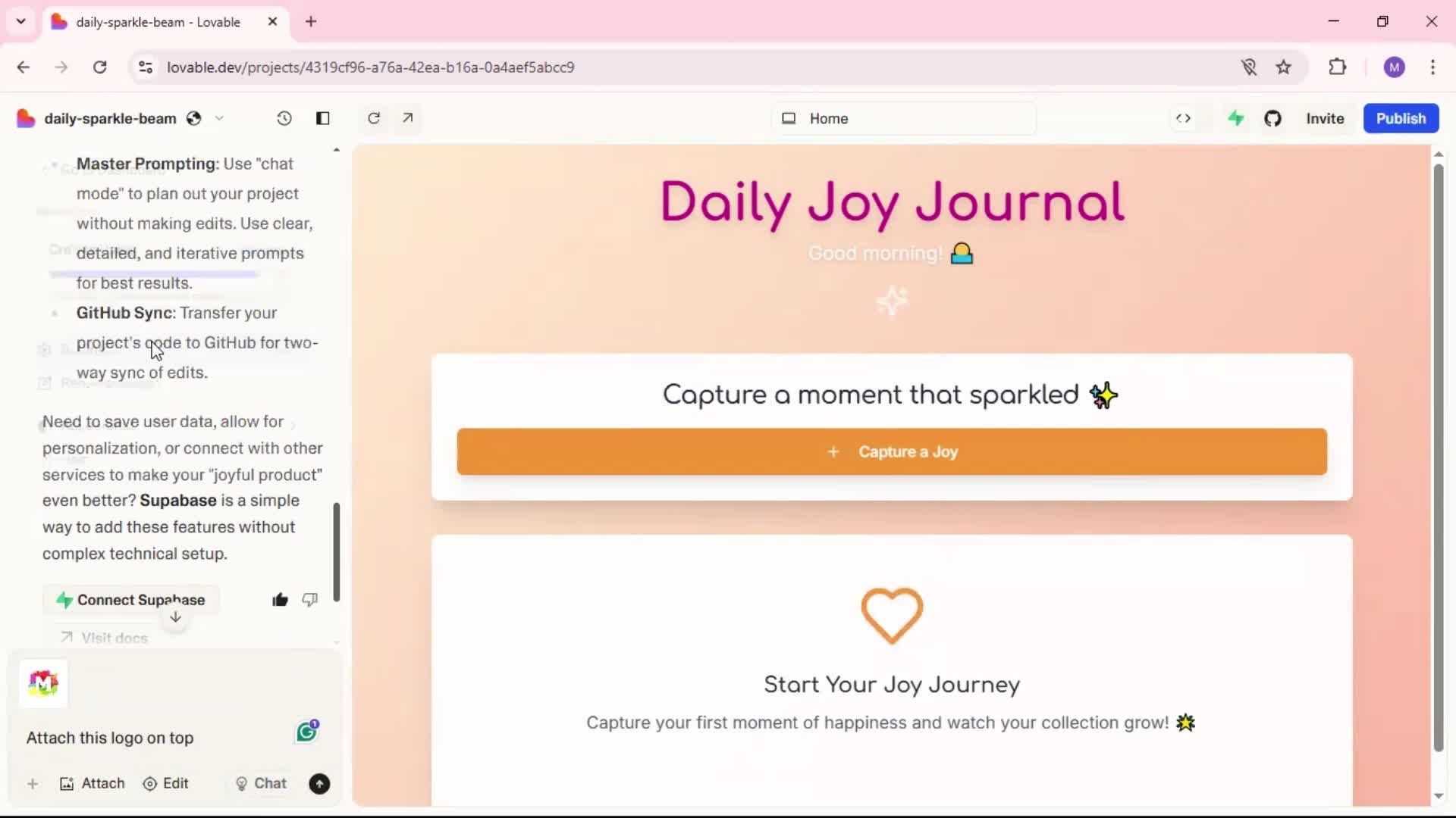 General browsing screenshot