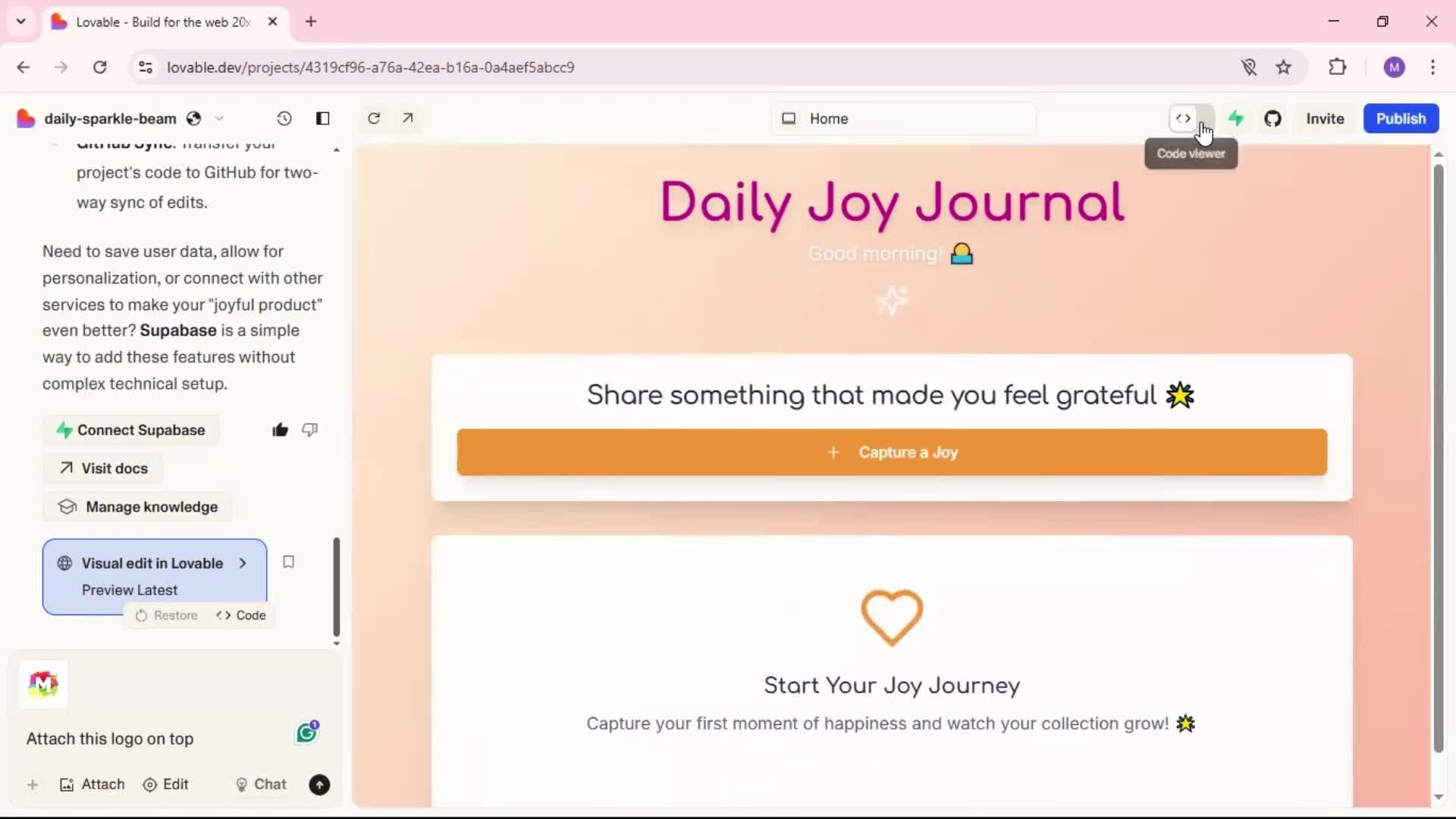 General browsing screenshot