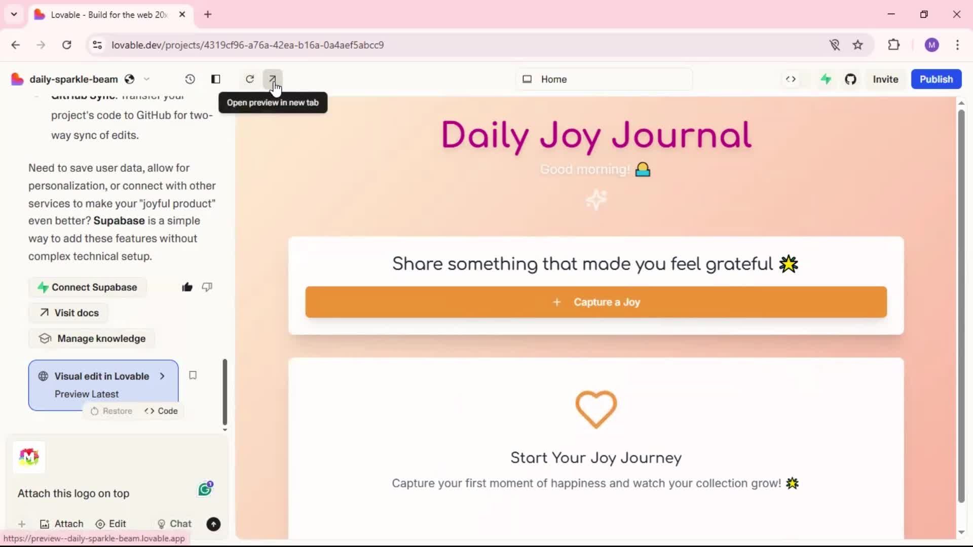General browsing screenshot