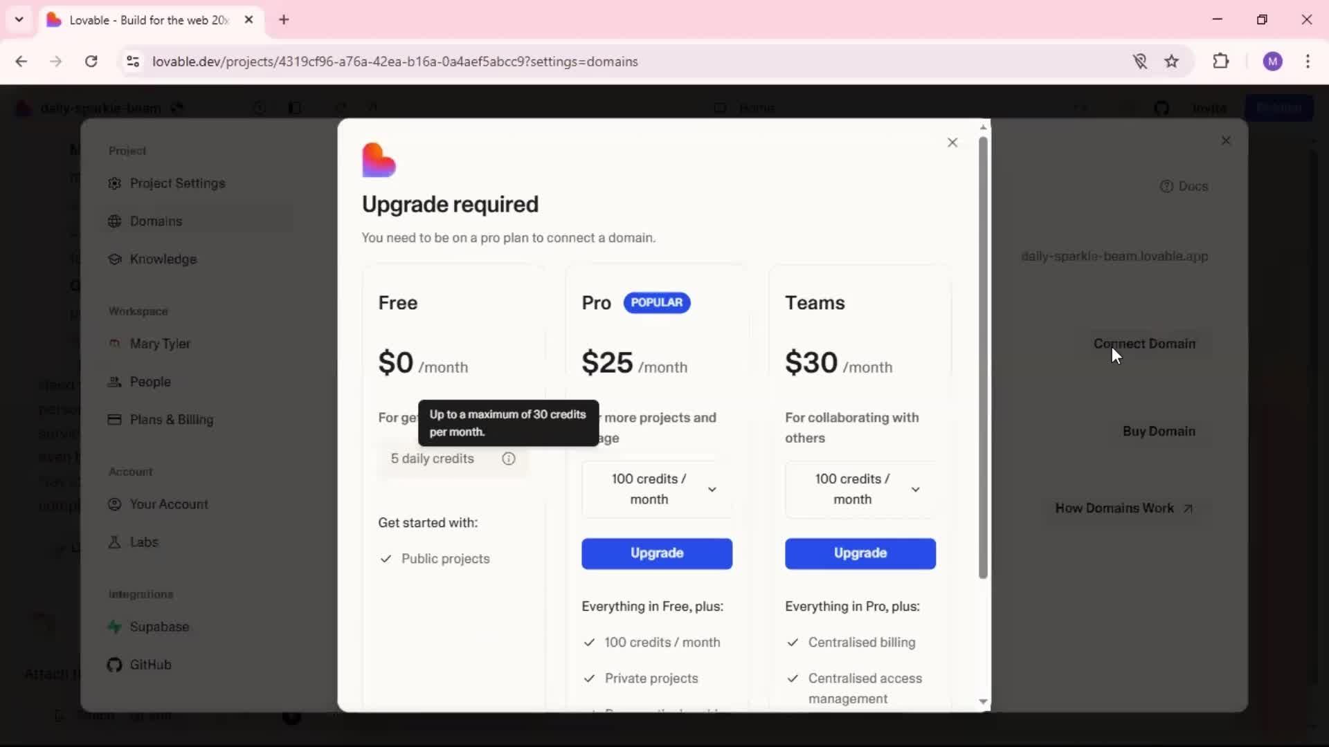 General browsing screenshot