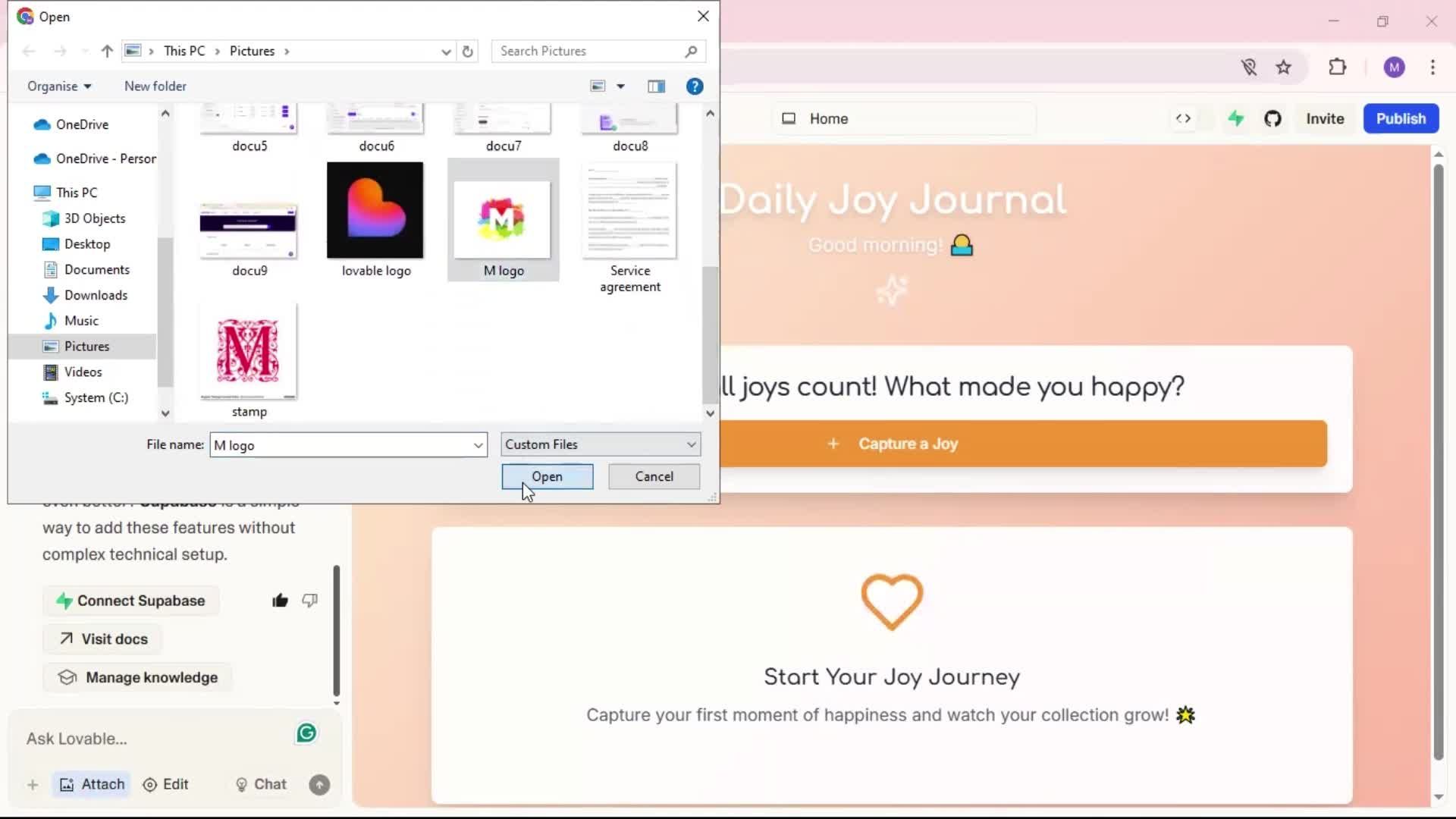General browsing screenshot