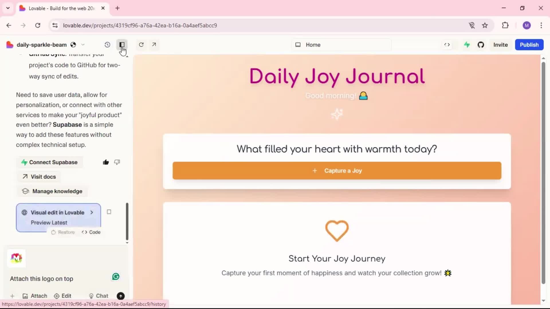 General browsing screenshot